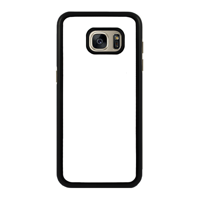 Samsung Galaxy S7 Edge Hard case (back printed, black)