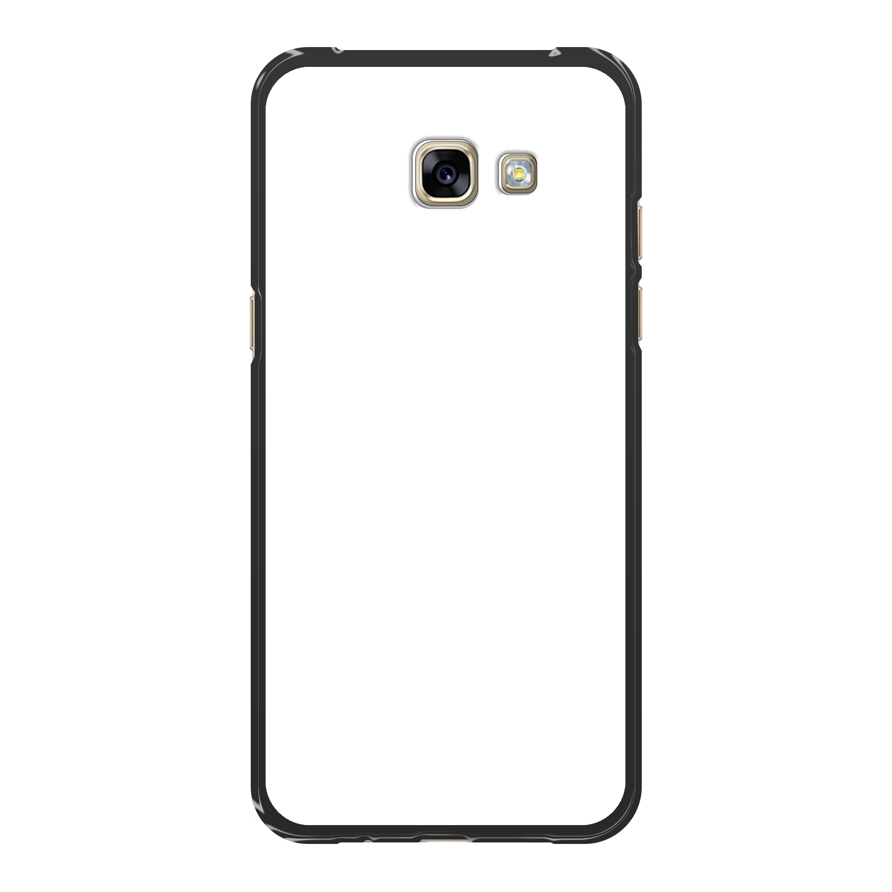 Samsung Galaxy A5 (2017) Hard case (back printed, black)