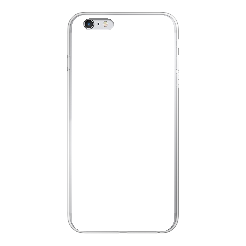 Apple iPhone 6 Plus / 6s Plus Soft case (back printed, transparent)