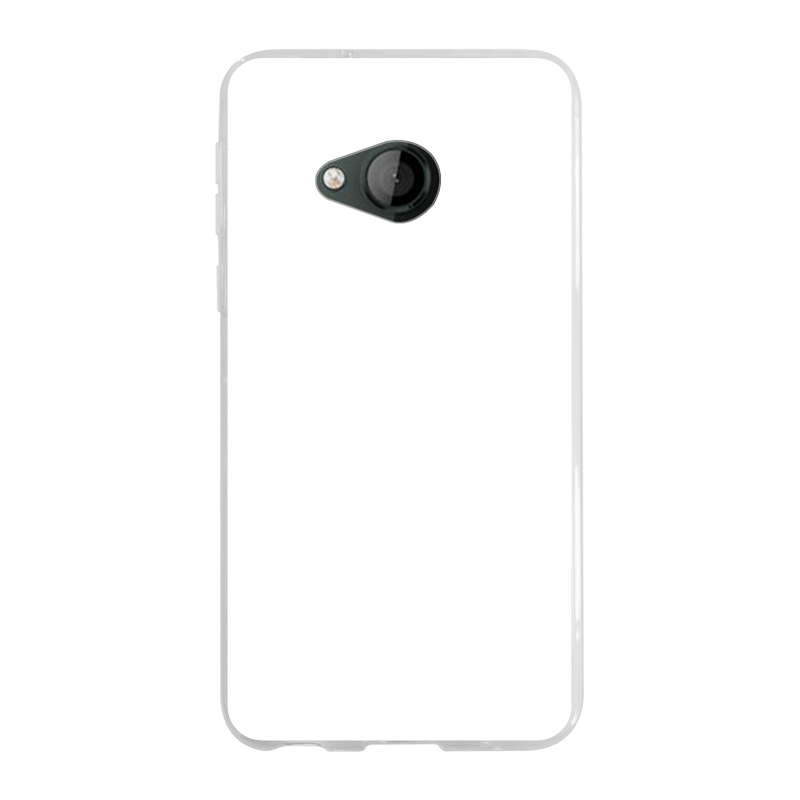 HTC U Play Soft case (back printed, transparent)