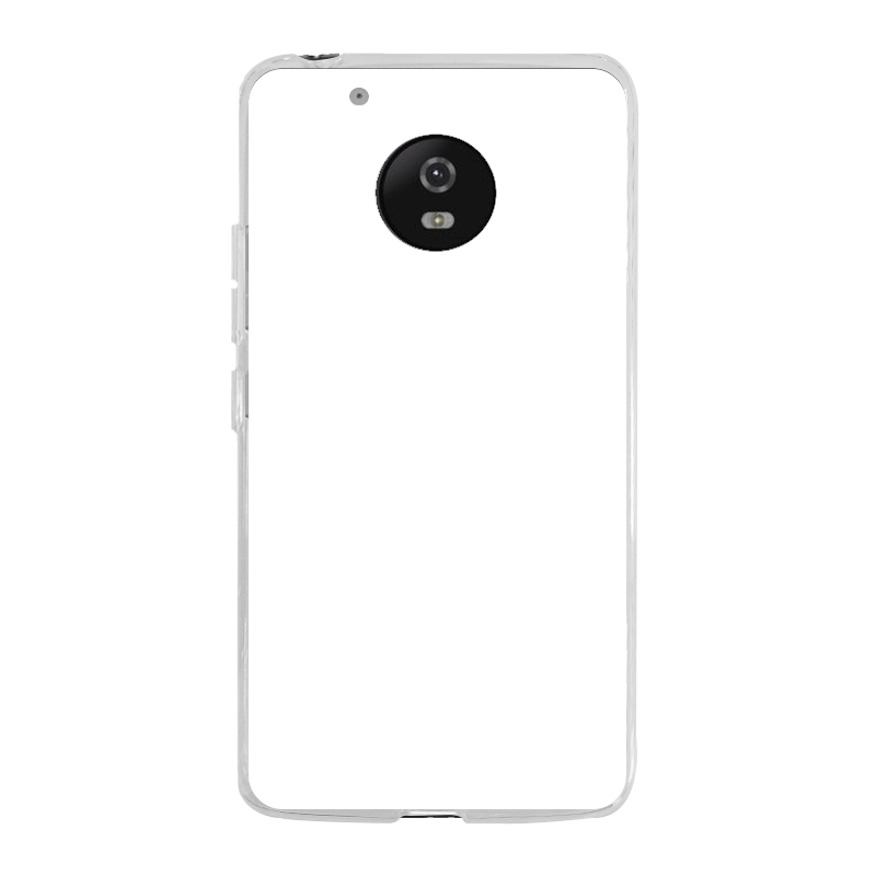 Motorola Moto G5 Soft case (back printed, transparent)