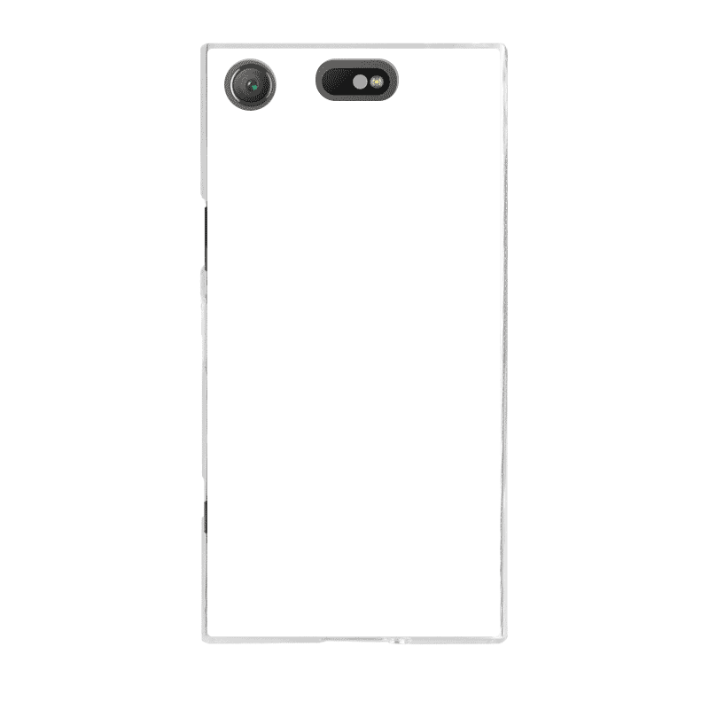 Sony Xperia XZ1 Compact Hard case (back printed, transparent)