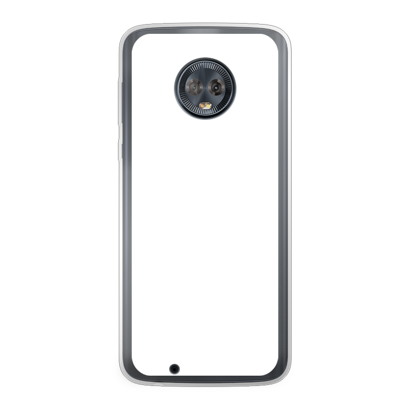 Motorola Moto G6 Soft case (back printed, transparent)