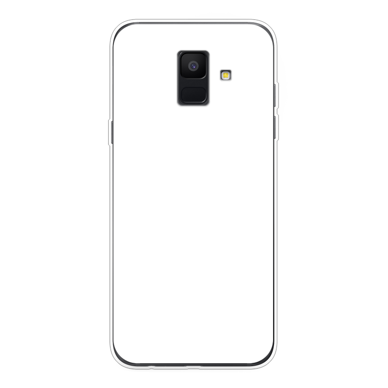 Samsung Galaxy A6 (2018) Soft case (back printed, transparent)