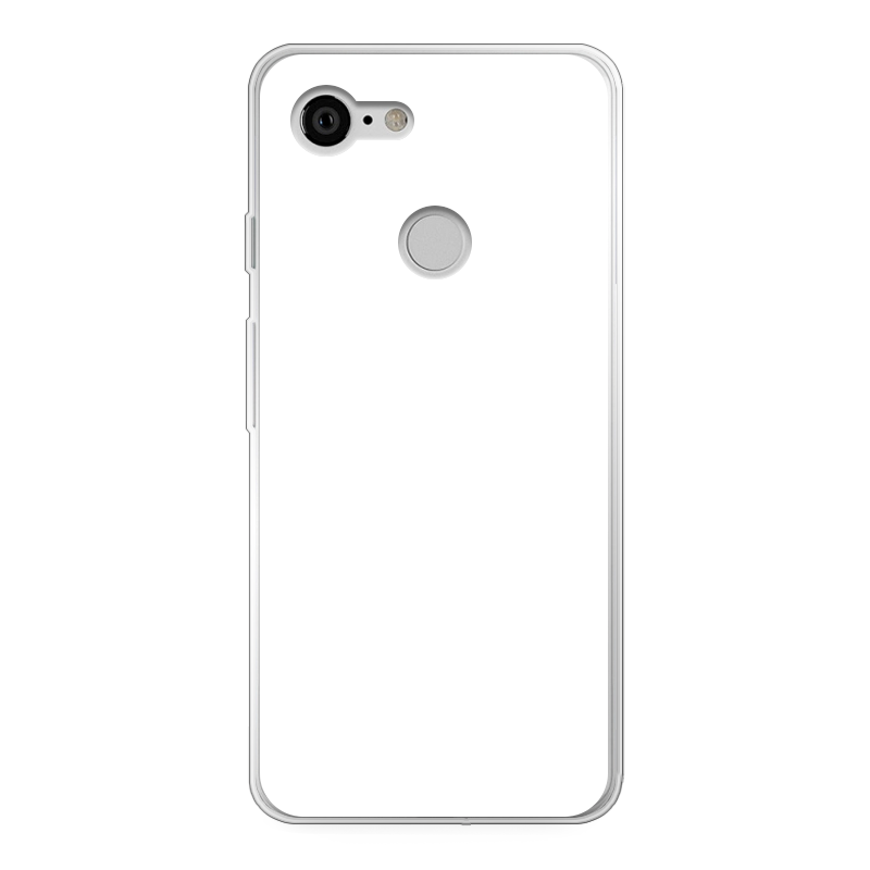 Google Pixel 3 Soft case (back printed, transparent)