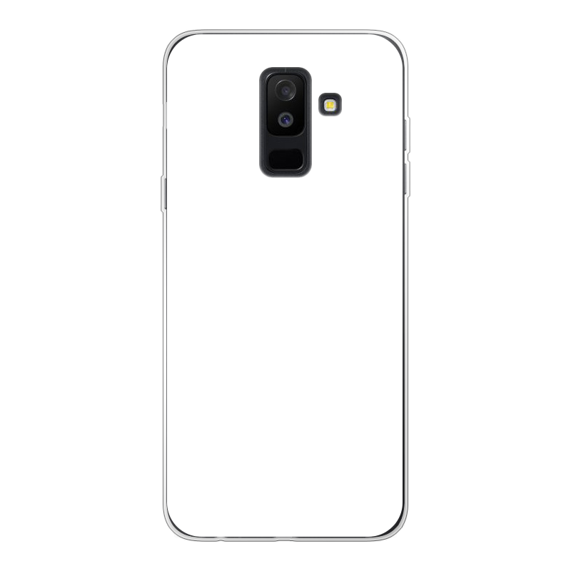 Samsung Galaxy A6 Plus (2018) Soft case (back printed, transparent)
