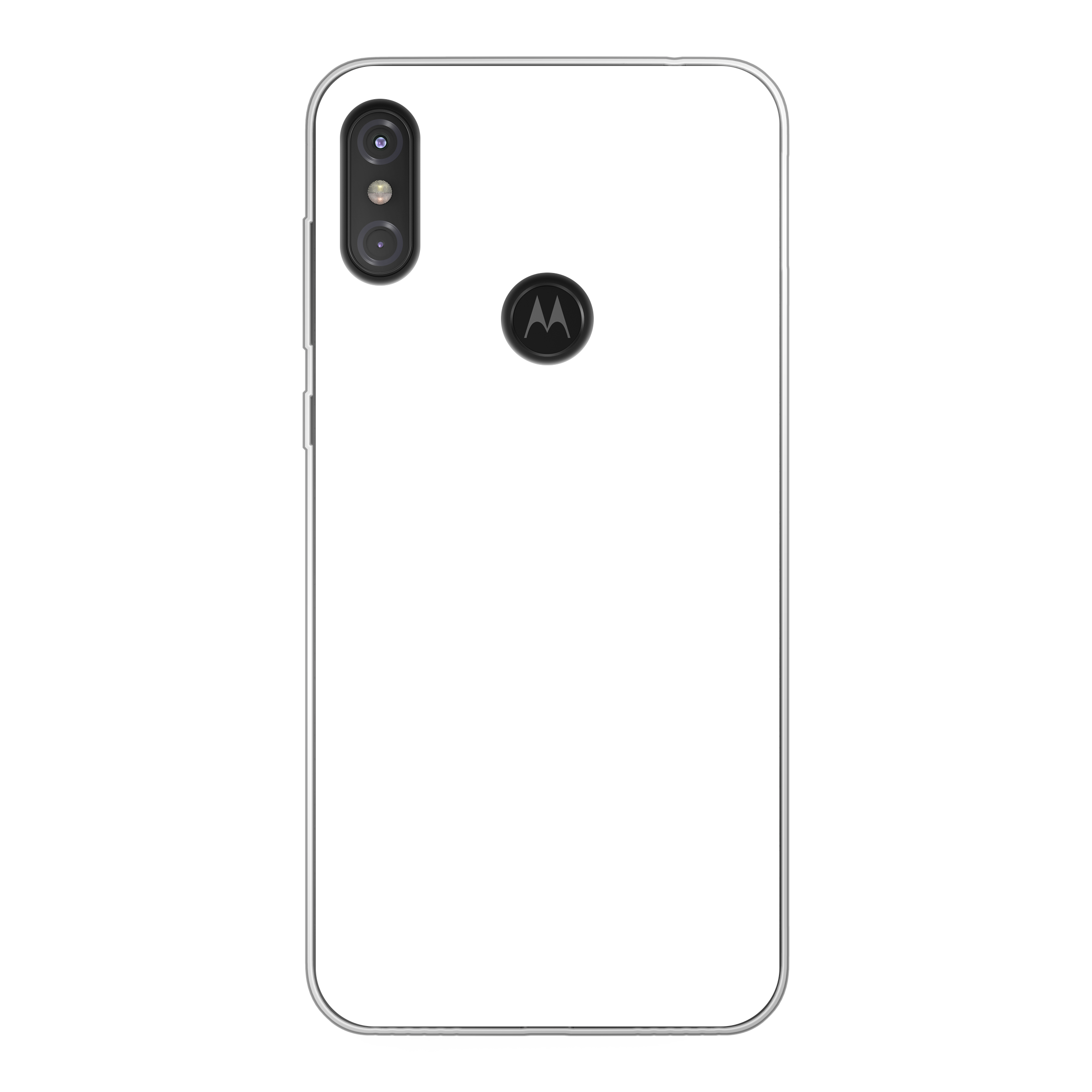 Motorola One (P30 Play) Soft case (back printed, transparent)
