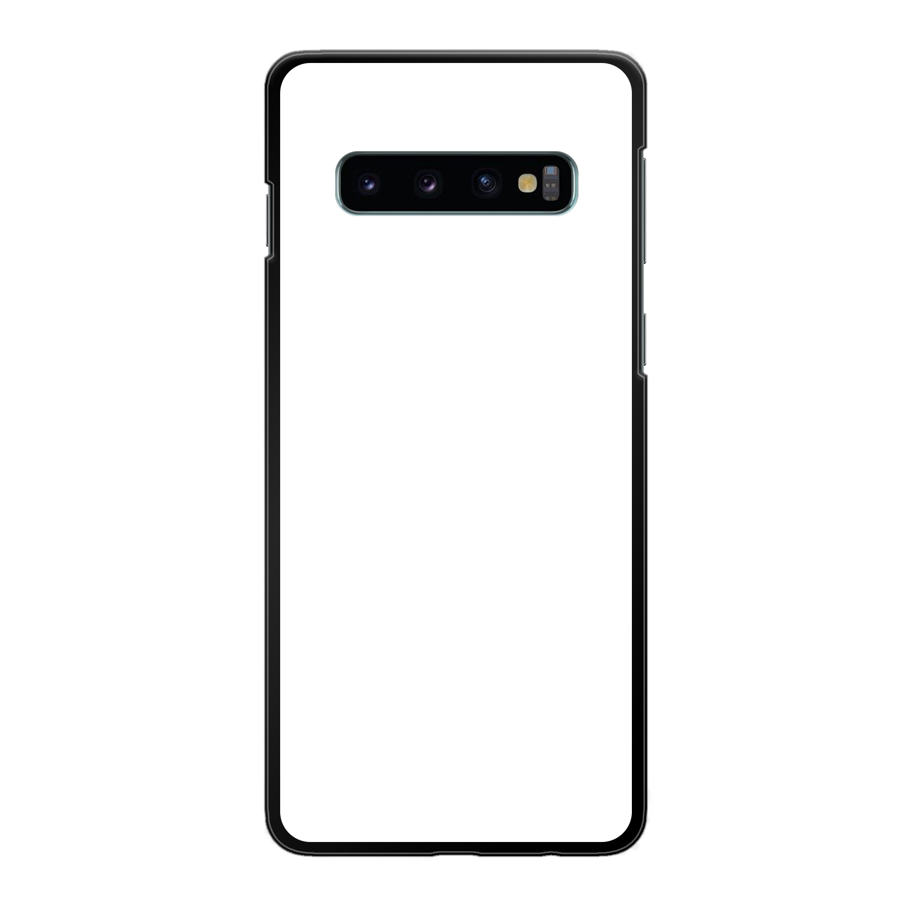 Samsung Galaxy S10 Hard case (back printed, black)