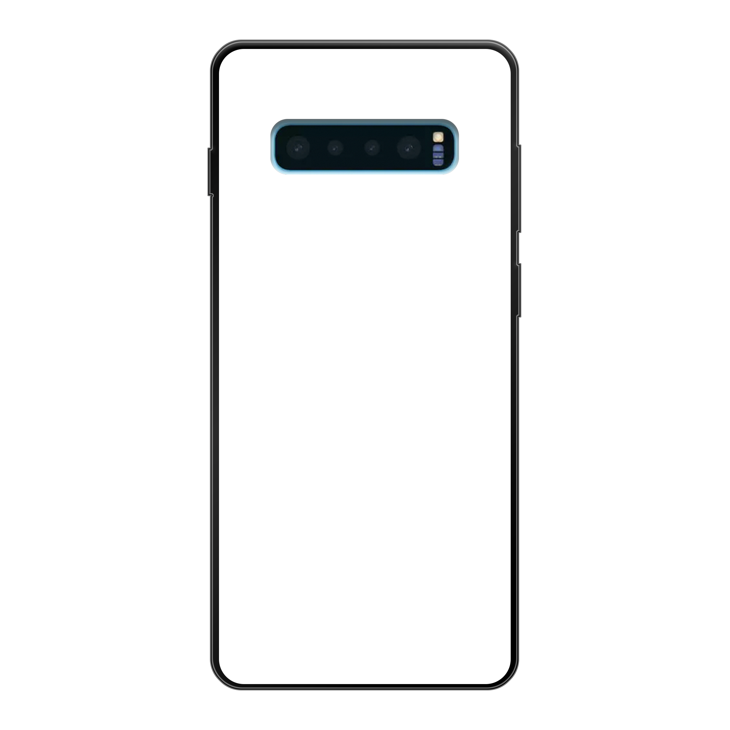 Samsung Galaxy S10 Plus Soft case (back printed, black)