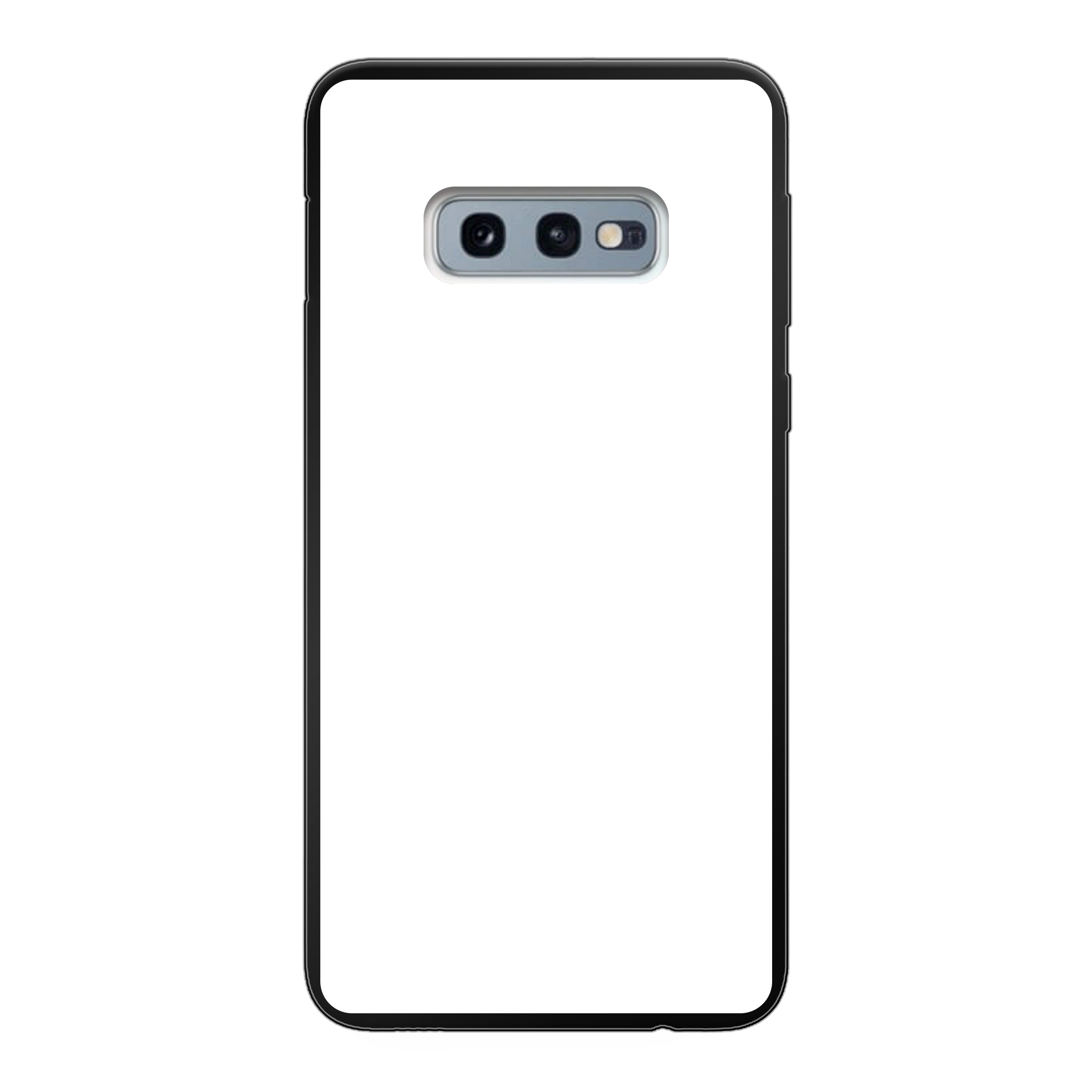 Samsung Galaxy S10e Soft case (back printed, black)