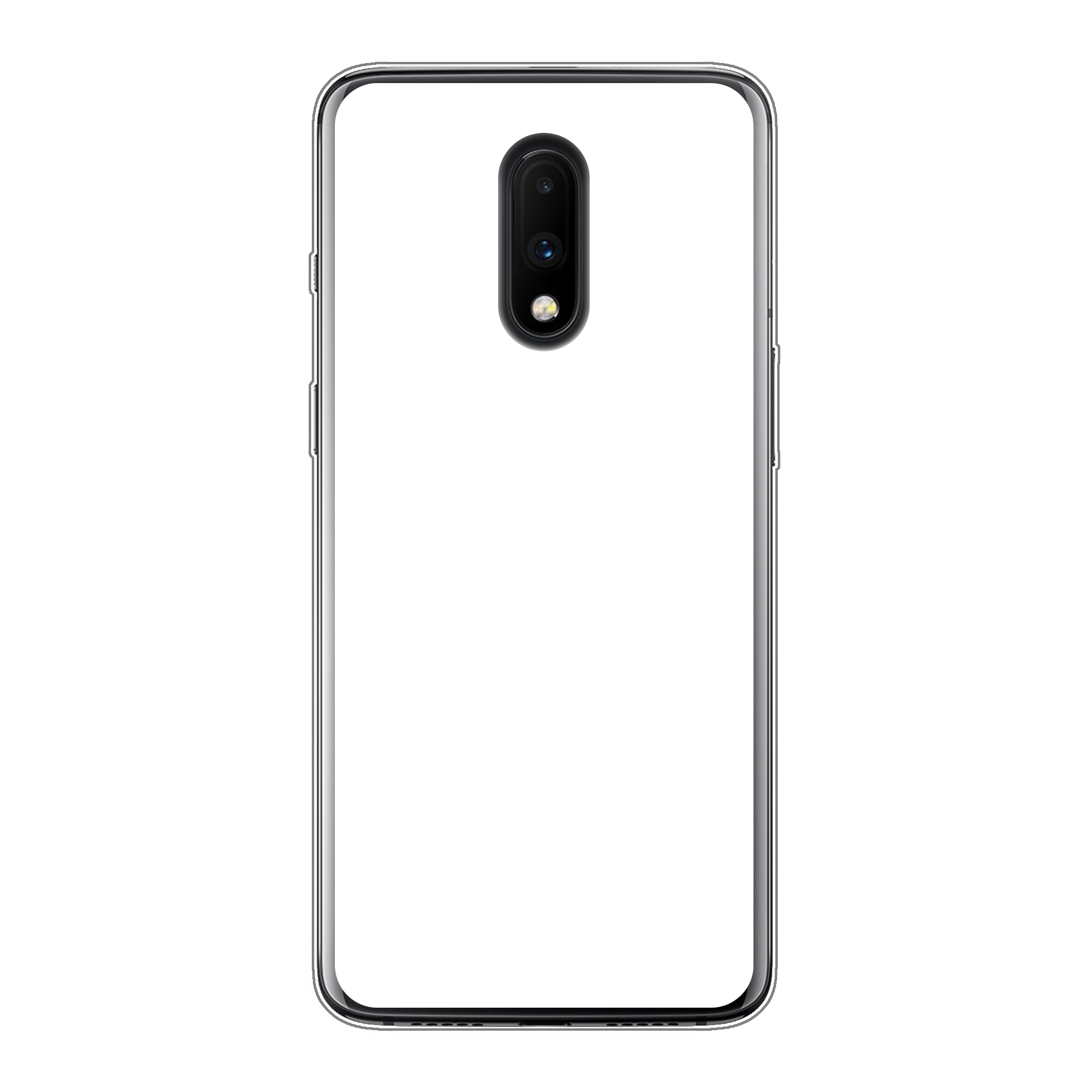 OnePlus 7 Soft case (back printed, transparent)