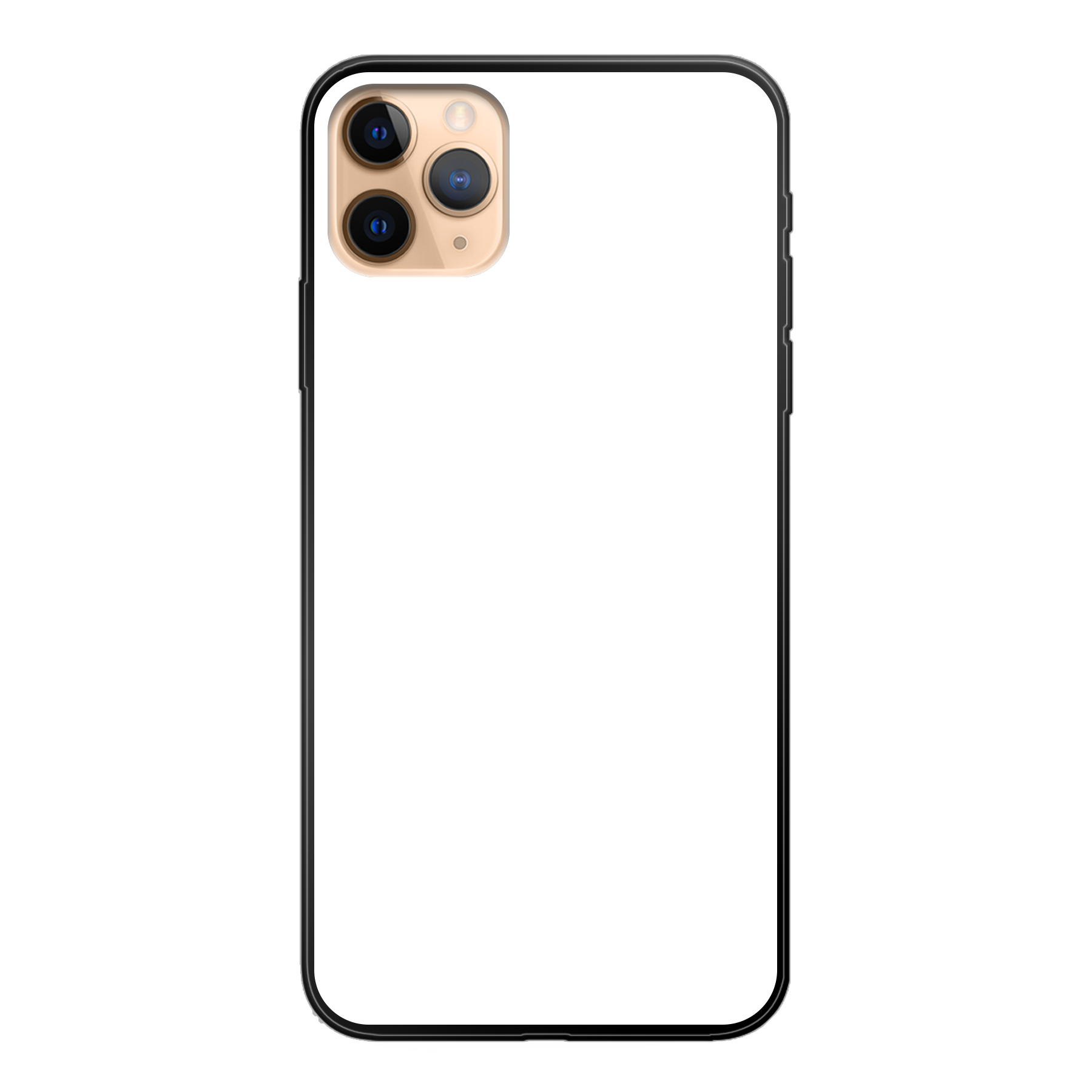 Apple iPhone 11 Pro Max Soft case (back printed, black)
