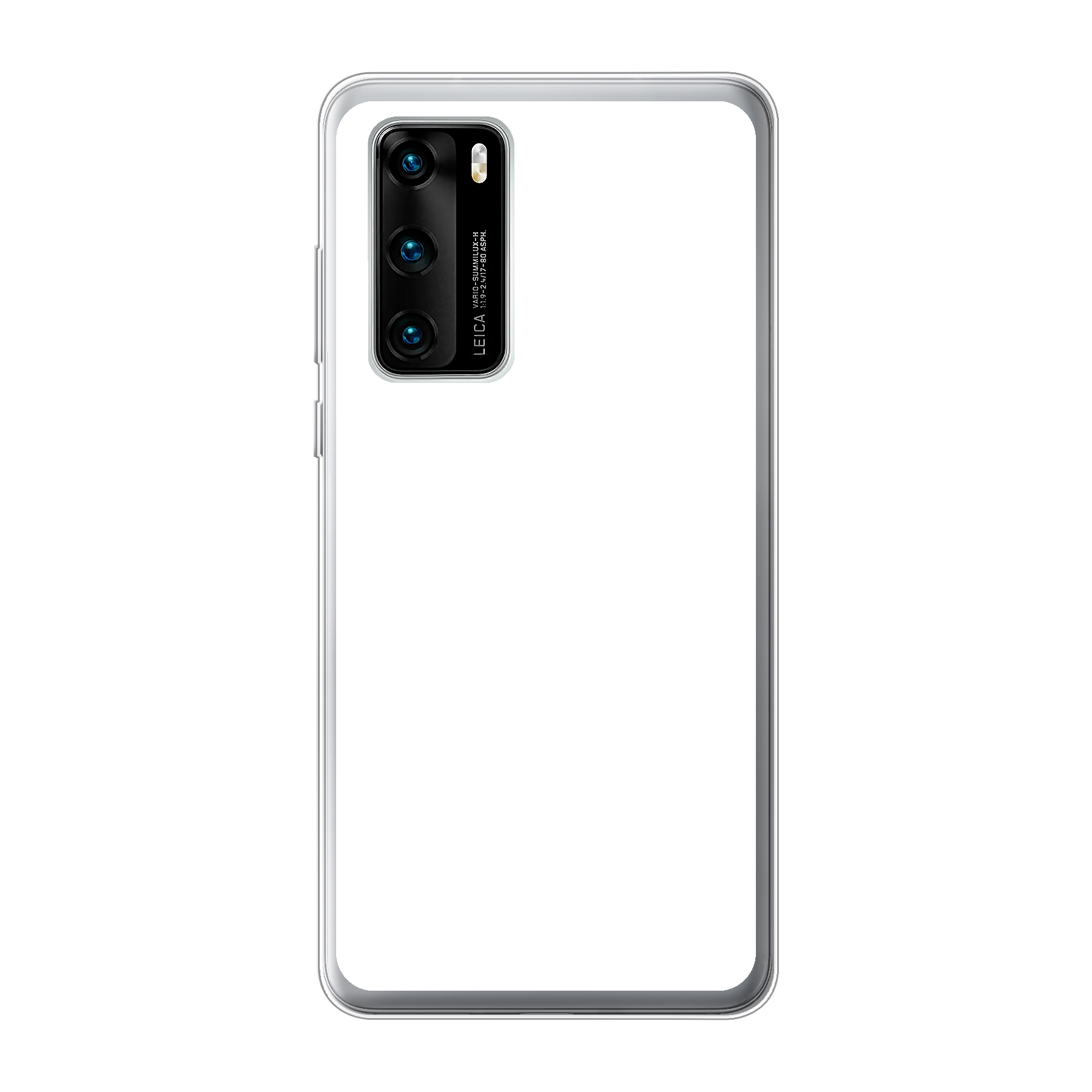 Huawei P40 Soft case (back printed, transparent)
