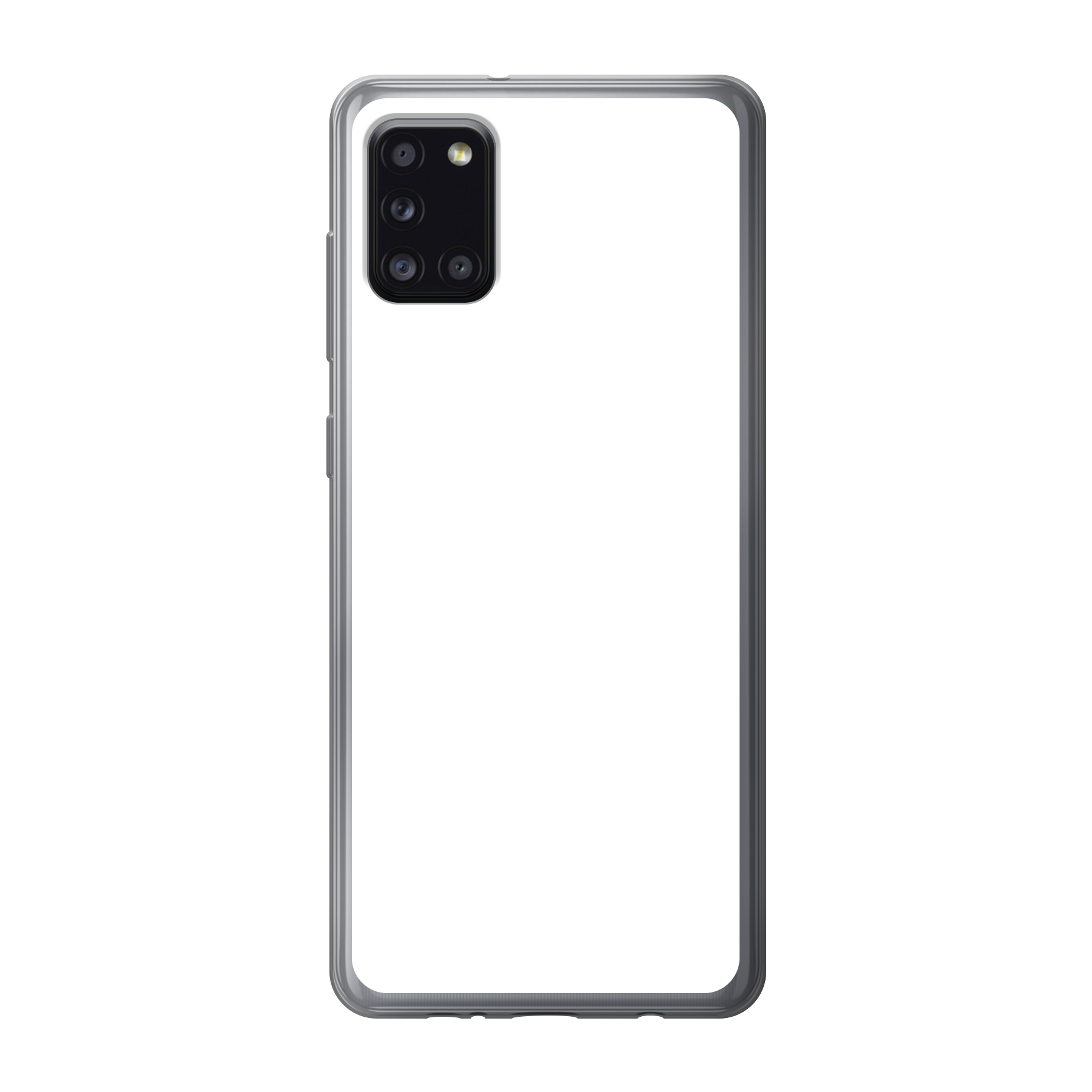 Samsung Galaxy A31 Soft case (back printed, transparent)