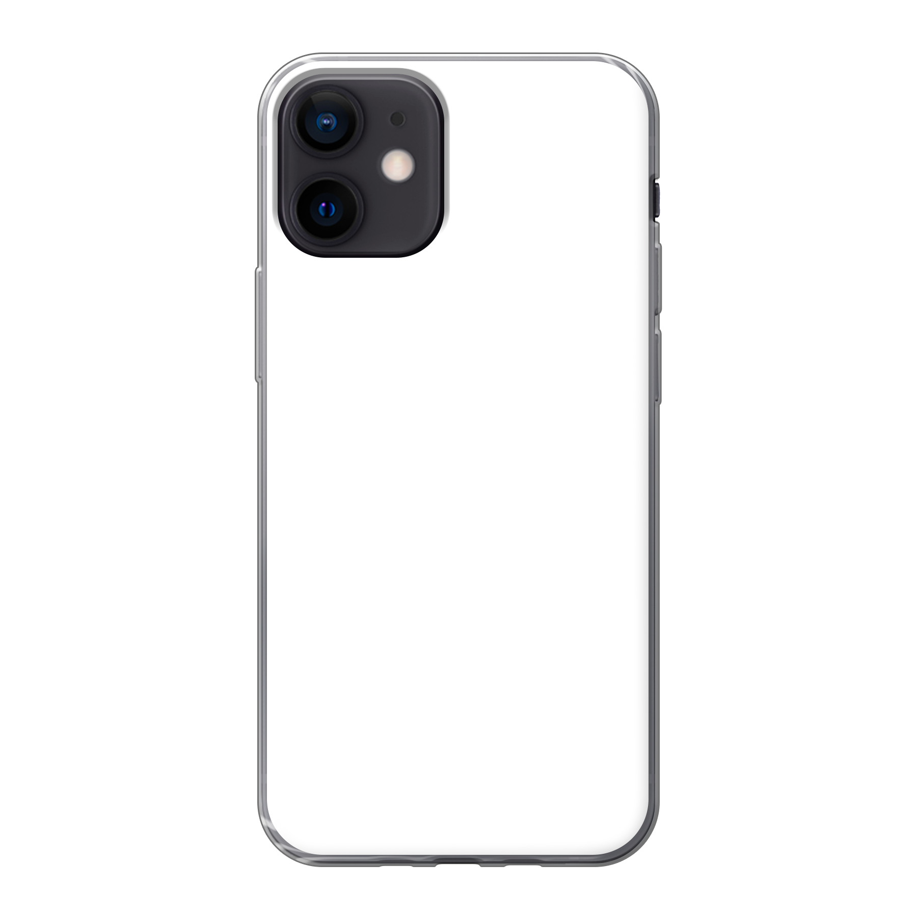 Apple iPhone 12 mini Soft case (back printed, transparent)