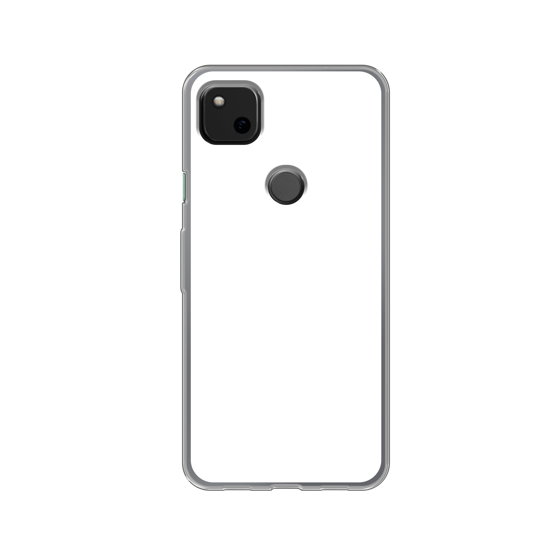 Google Pixel 4a Soft case (back printed, transparent)
