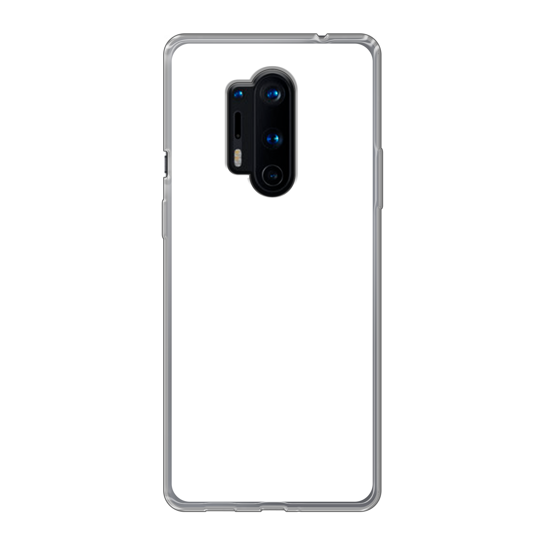 OnePlus 8 Pro Soft case (back printed, transparent)