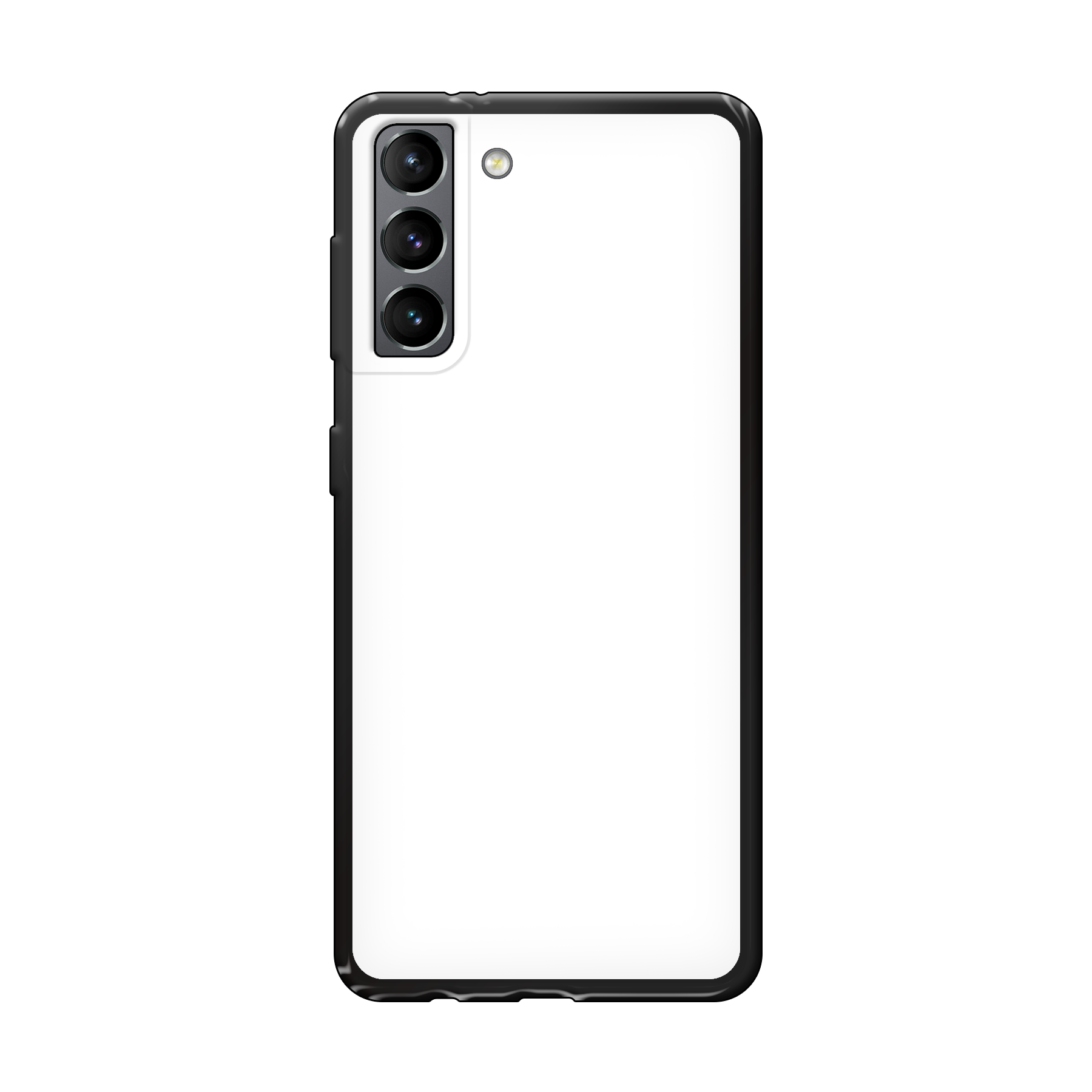 Samsung Galaxy S21 Soft case (back printed, black)