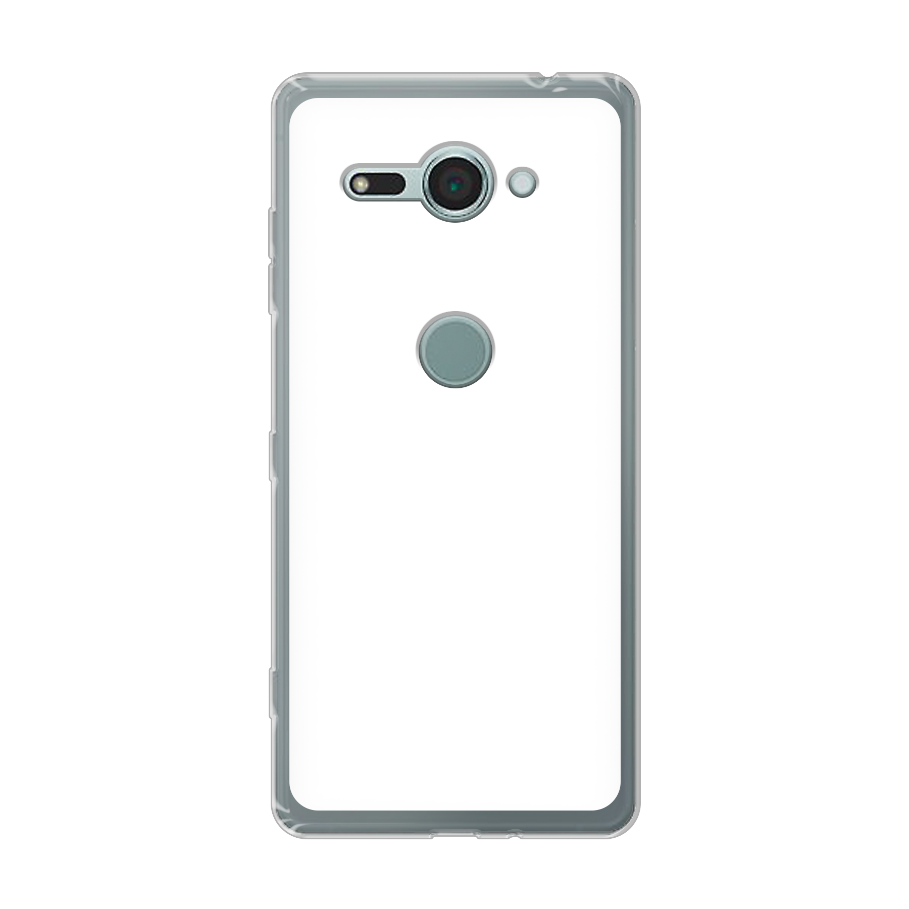 Sony Xperia XZ2 Compact Soft case (back printed, transparent)