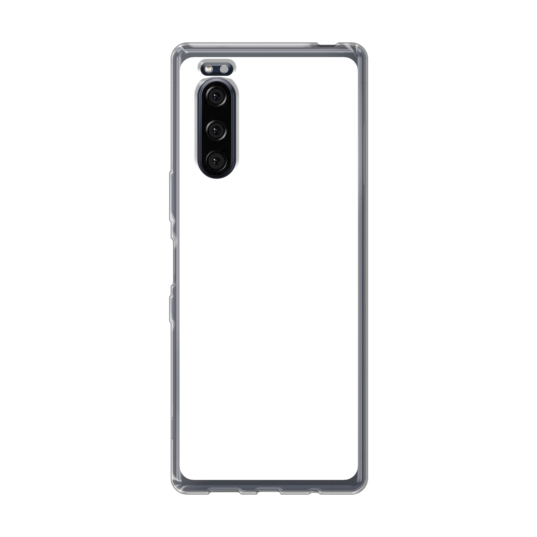 Sony Xperia 5  Soft case (back printed, transparent)