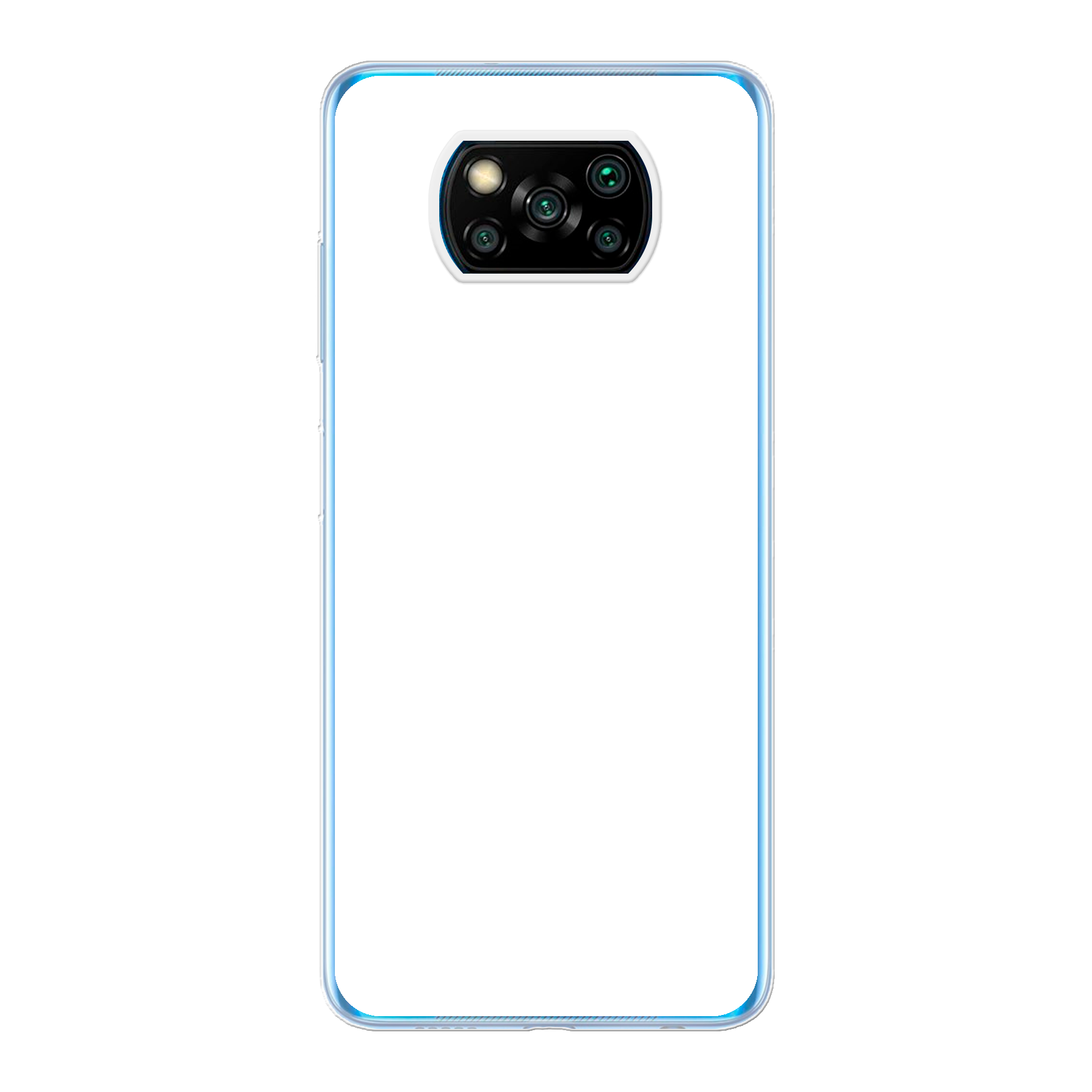 Xiaomi Poco X3 NFC / Poco X3 Pro Soft case (back printed, transparent)
