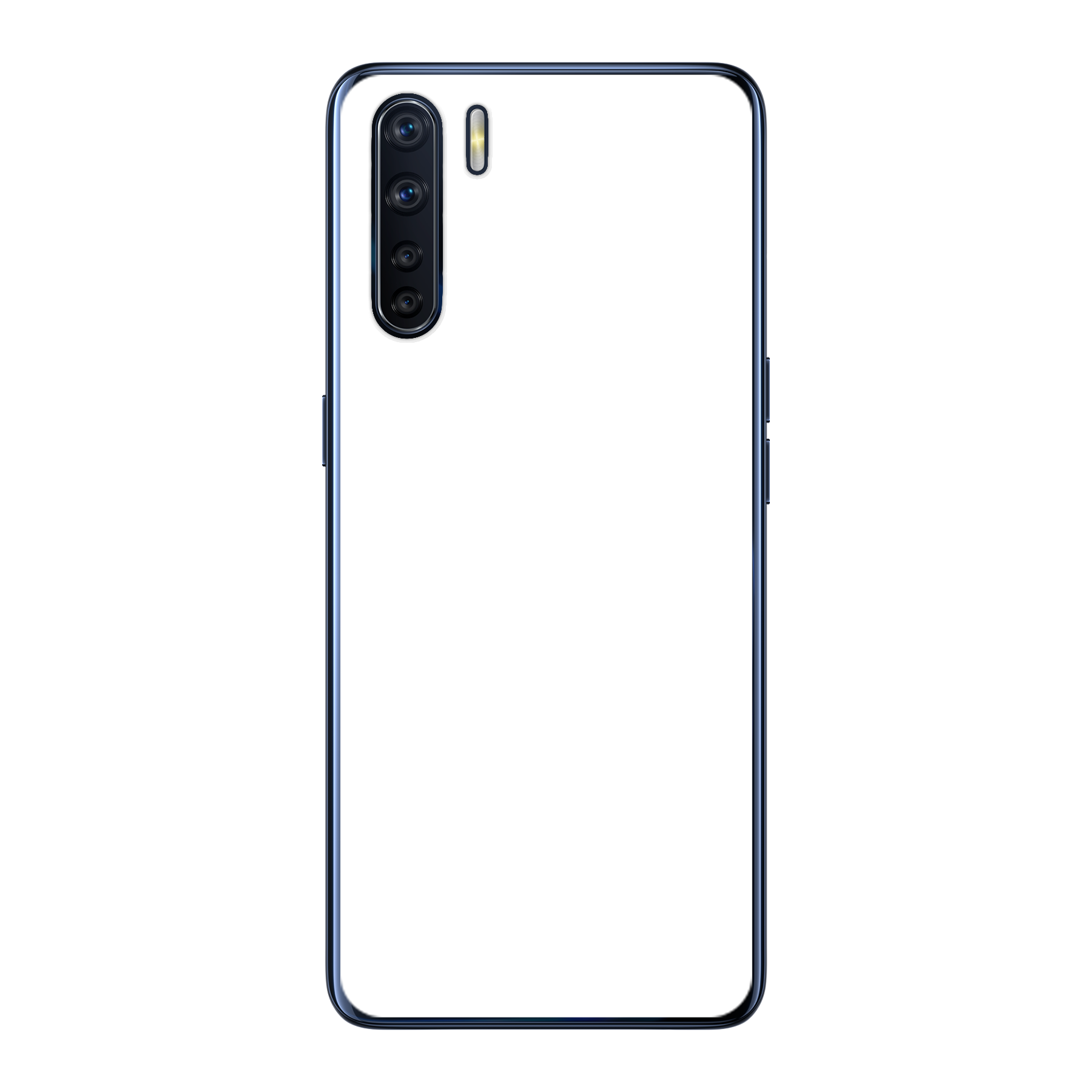 Oppo A91 Soft case (back printed, transparent)