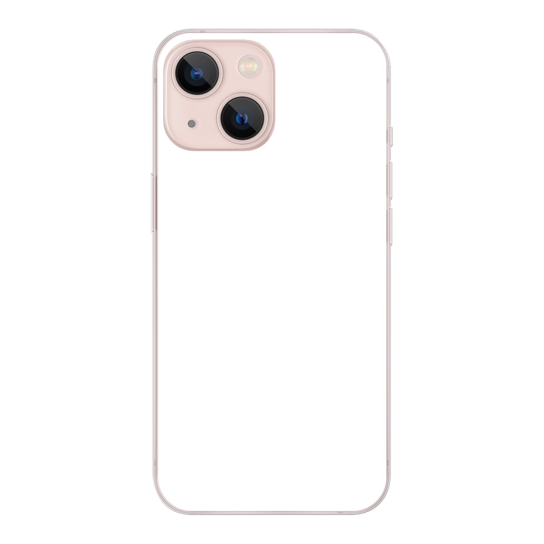 Apple iPhone 13 mini Soft case (back printed, transparent)