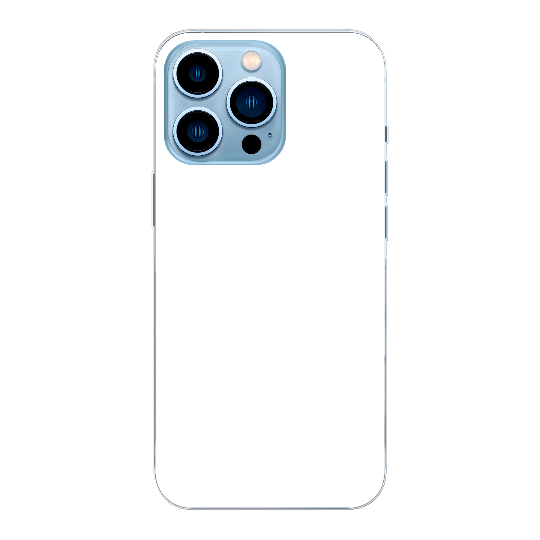 Apple iPhone 13 Pro Max Soft case (back printed, transparent)