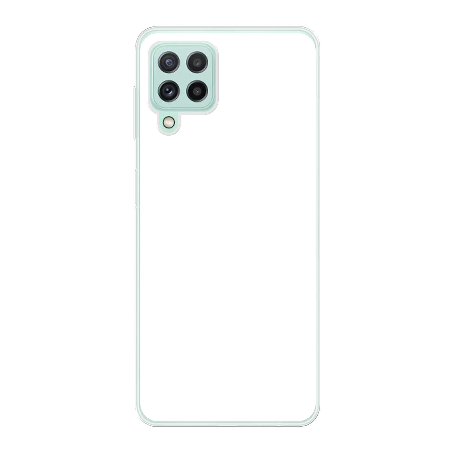 Samsung Galaxy A22 4G Soft case (back printed, transparent)