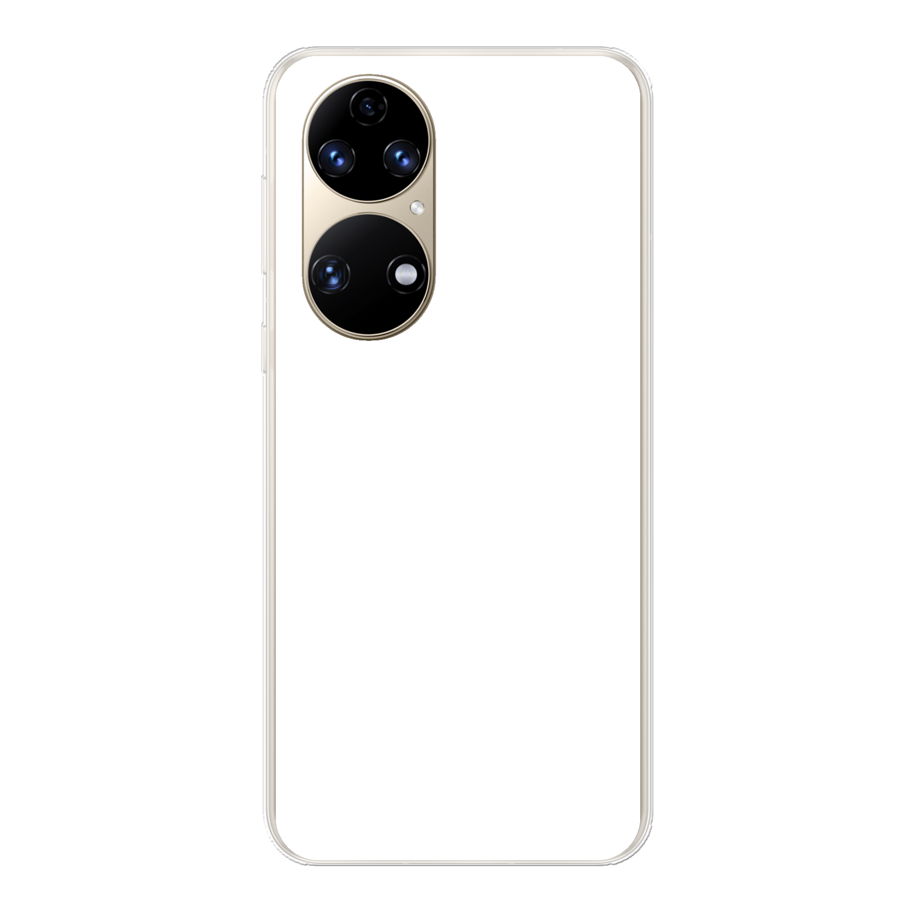 Huawei P50 Soft case (back printed, transparent)