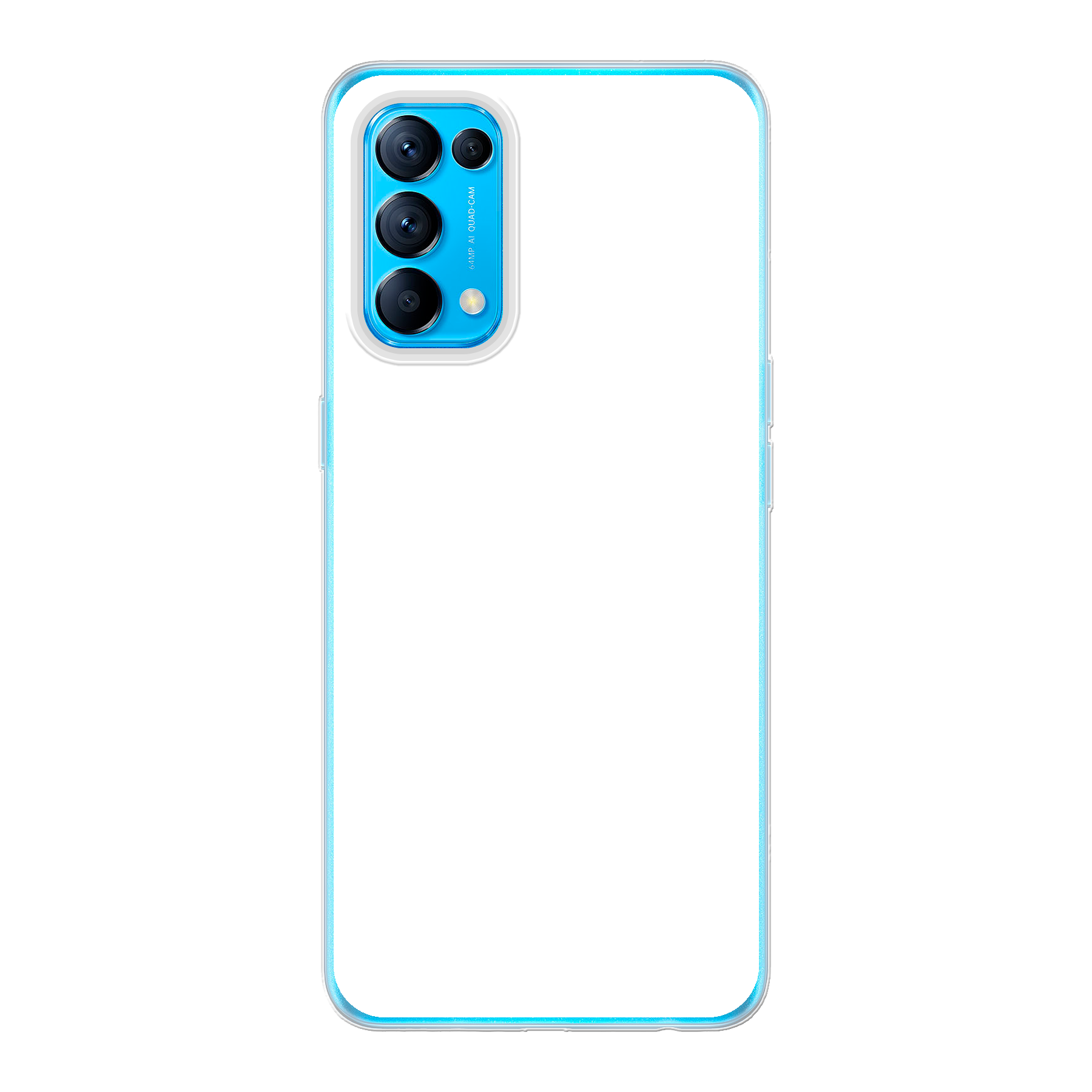 Oppo Find X3 Lite / Reno5 5G Soft case (back printed, transparent)