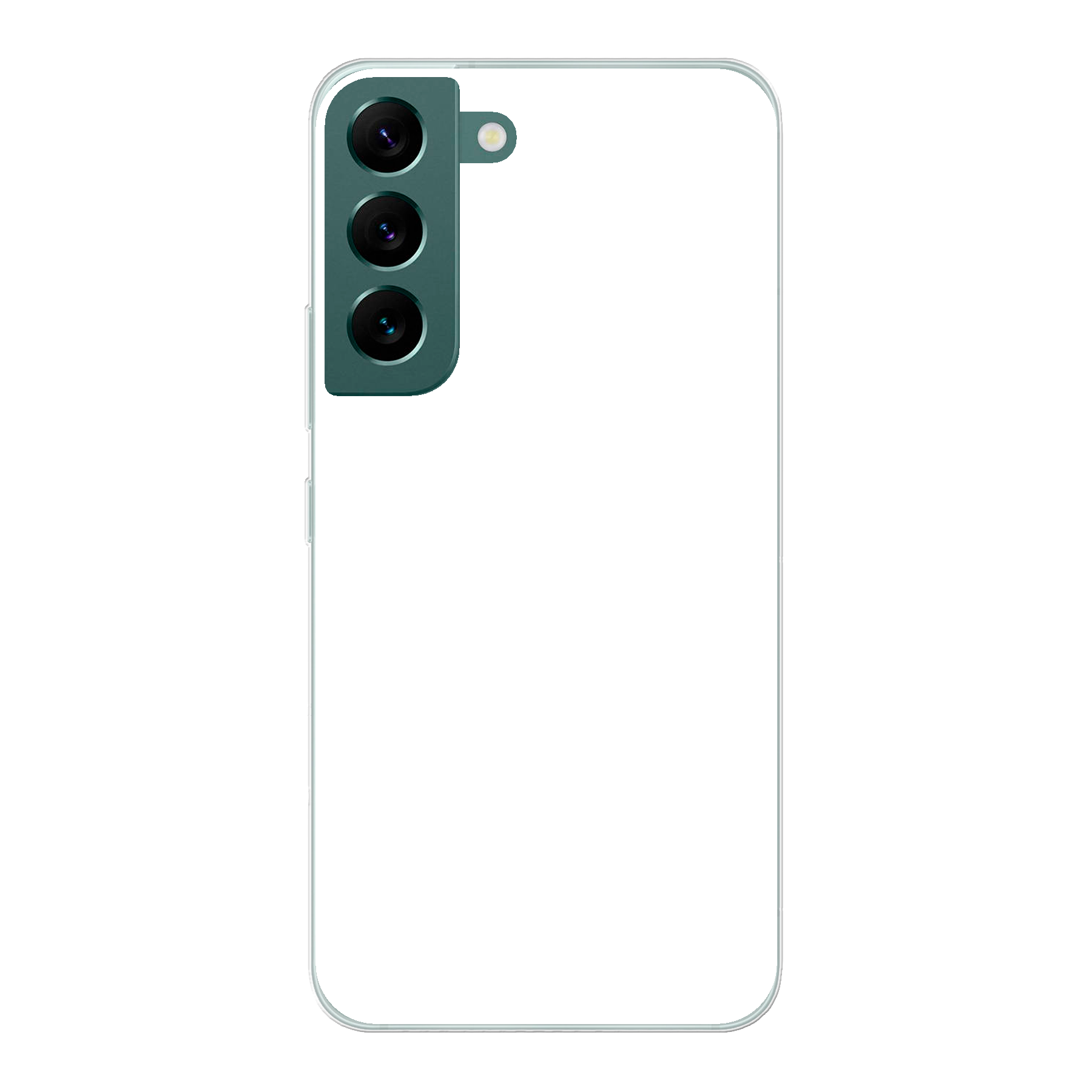 Samsung Galaxy S22 Soft case (back printed, transparent)
