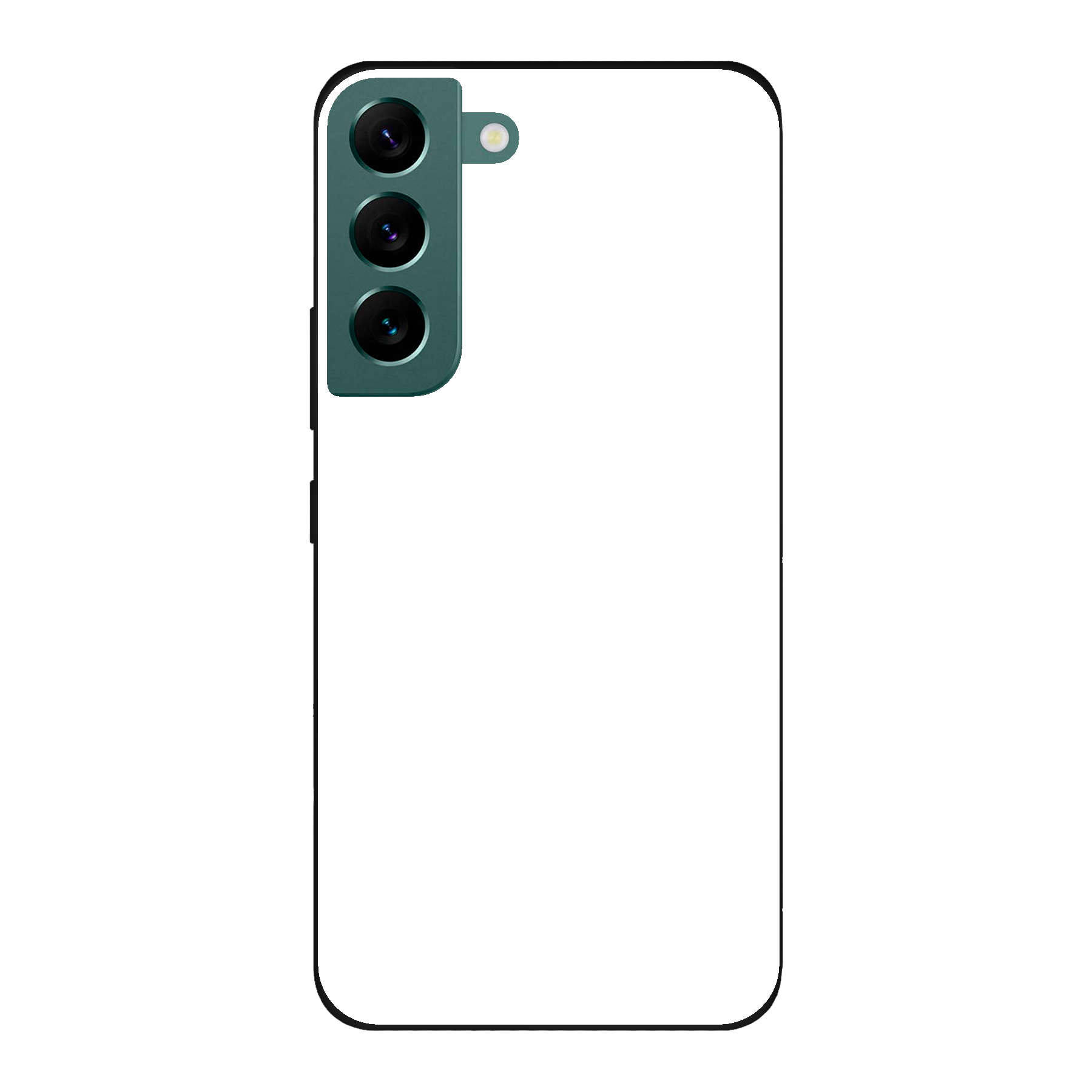 Samsung Galaxy S22 Soft case (back printed, black)