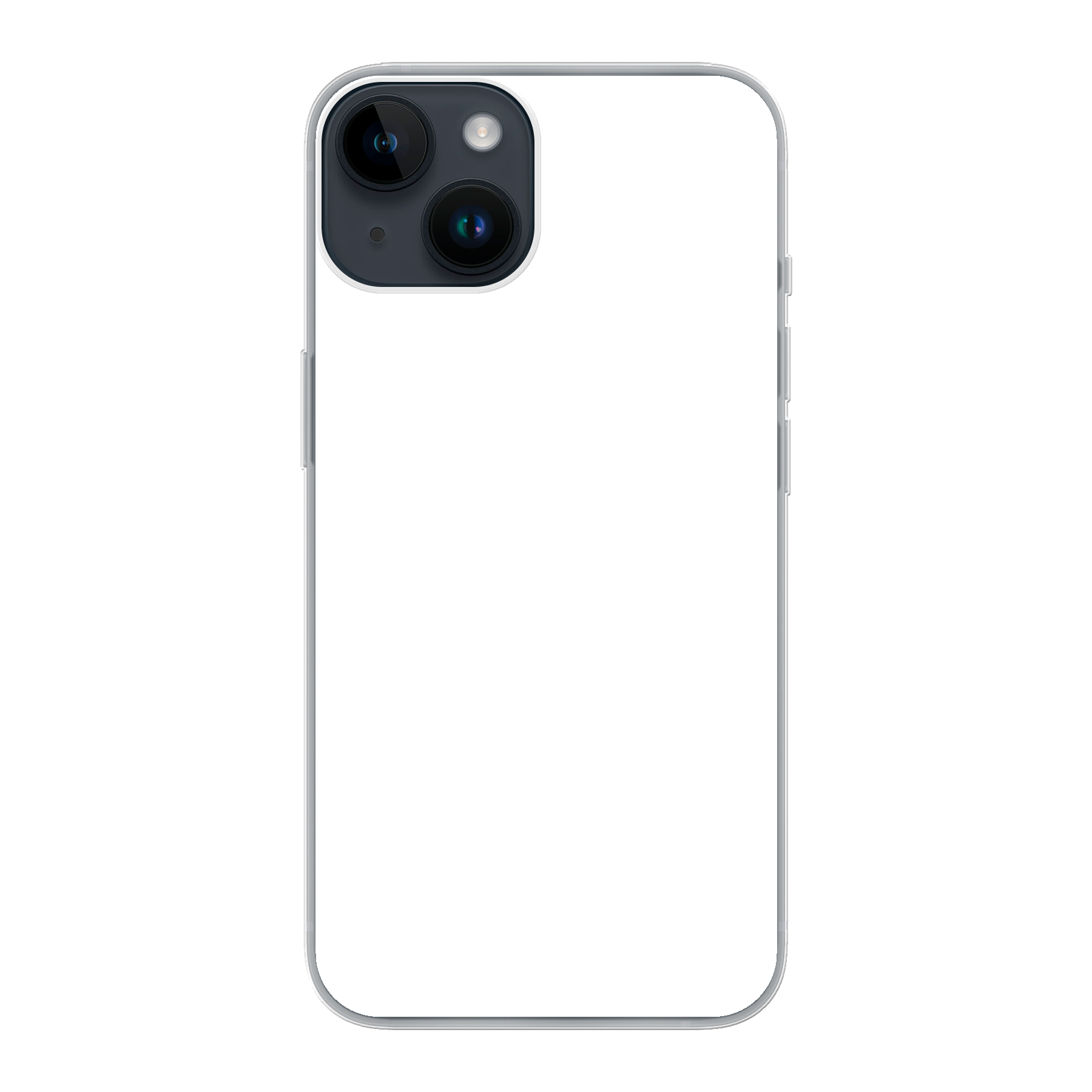 Apple iPhone 14 Soft case (back printed, transparent)
