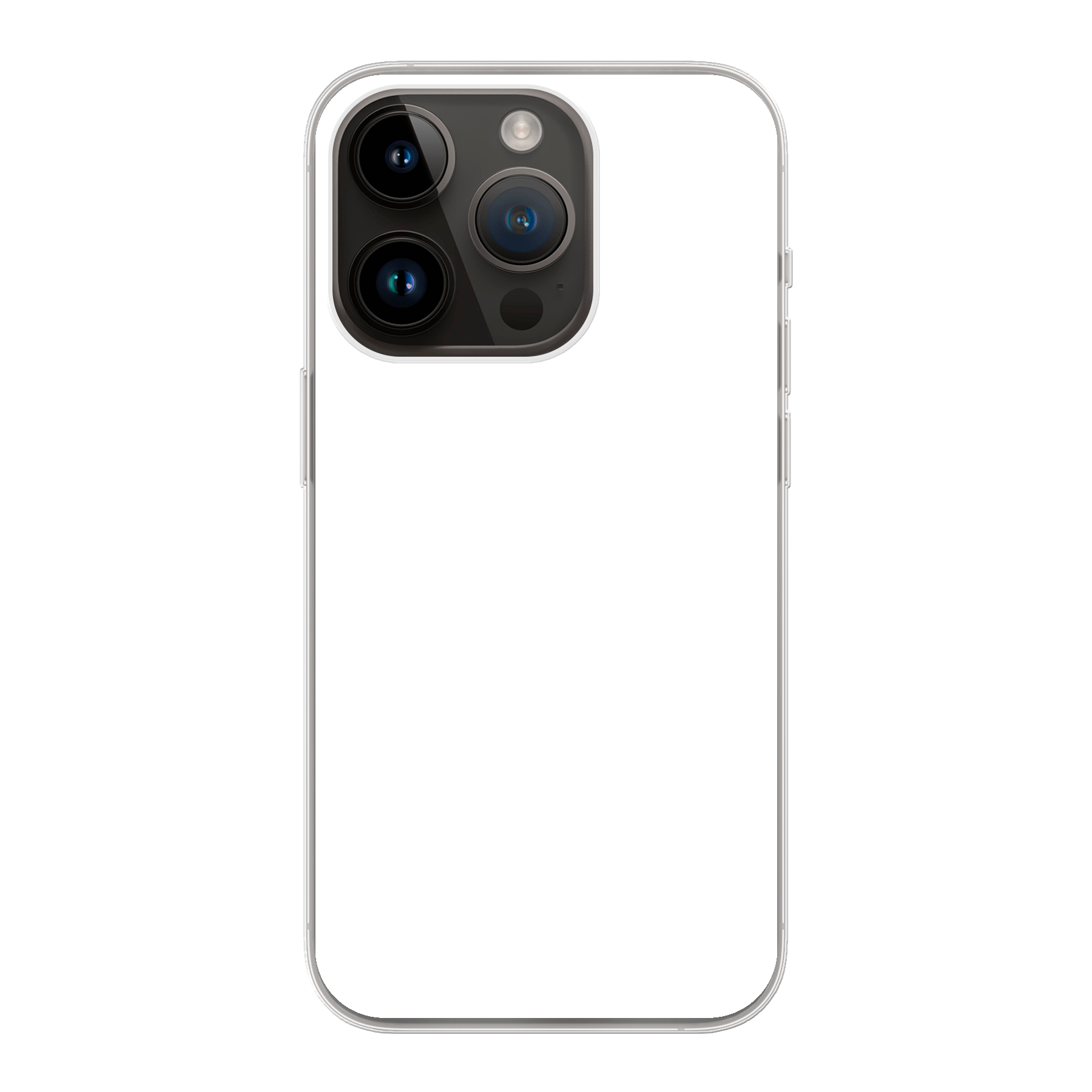 Apple iPhone 14 Pro Soft case (back printed, transparent)