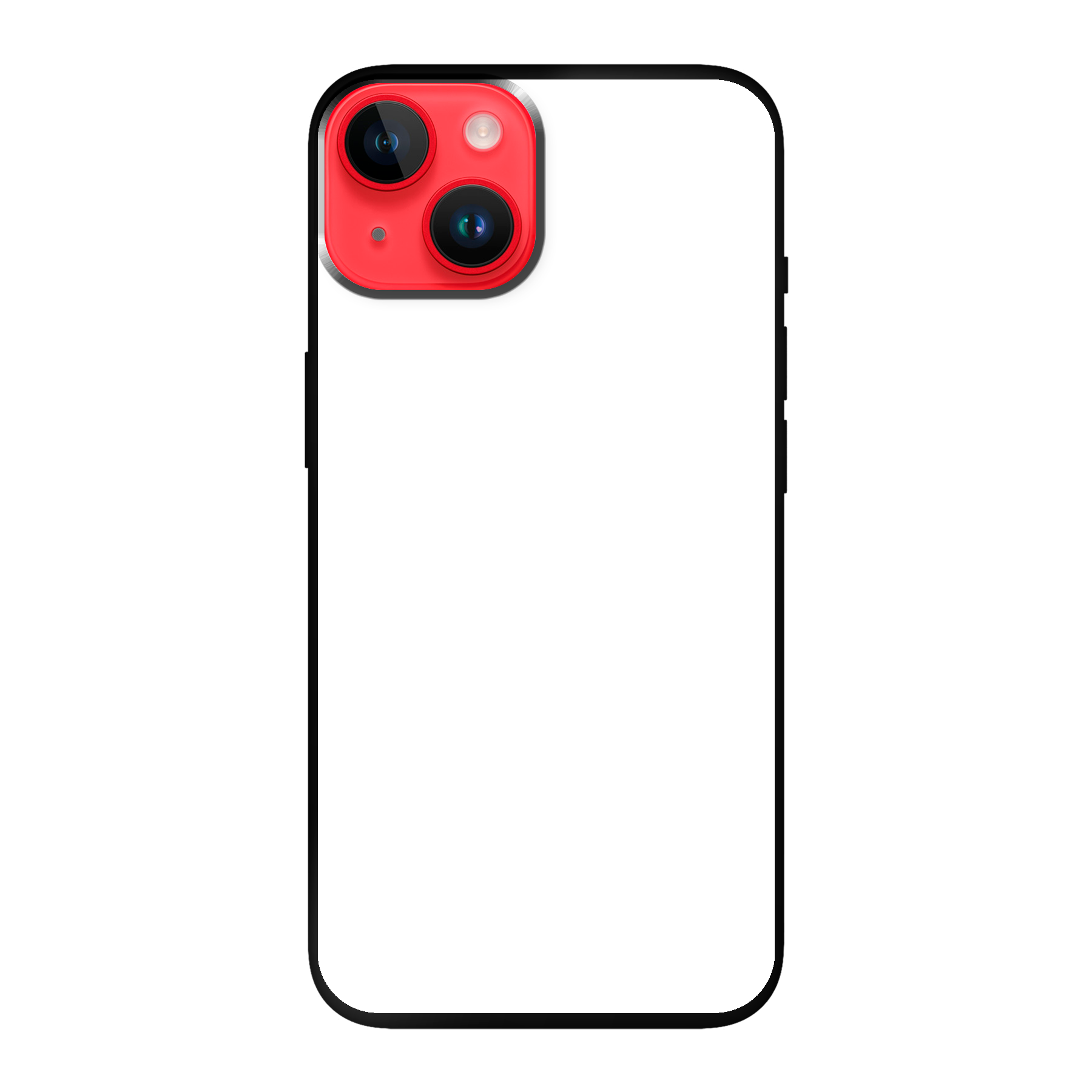 Apple iPhone 14 Soft case (back printed, black)