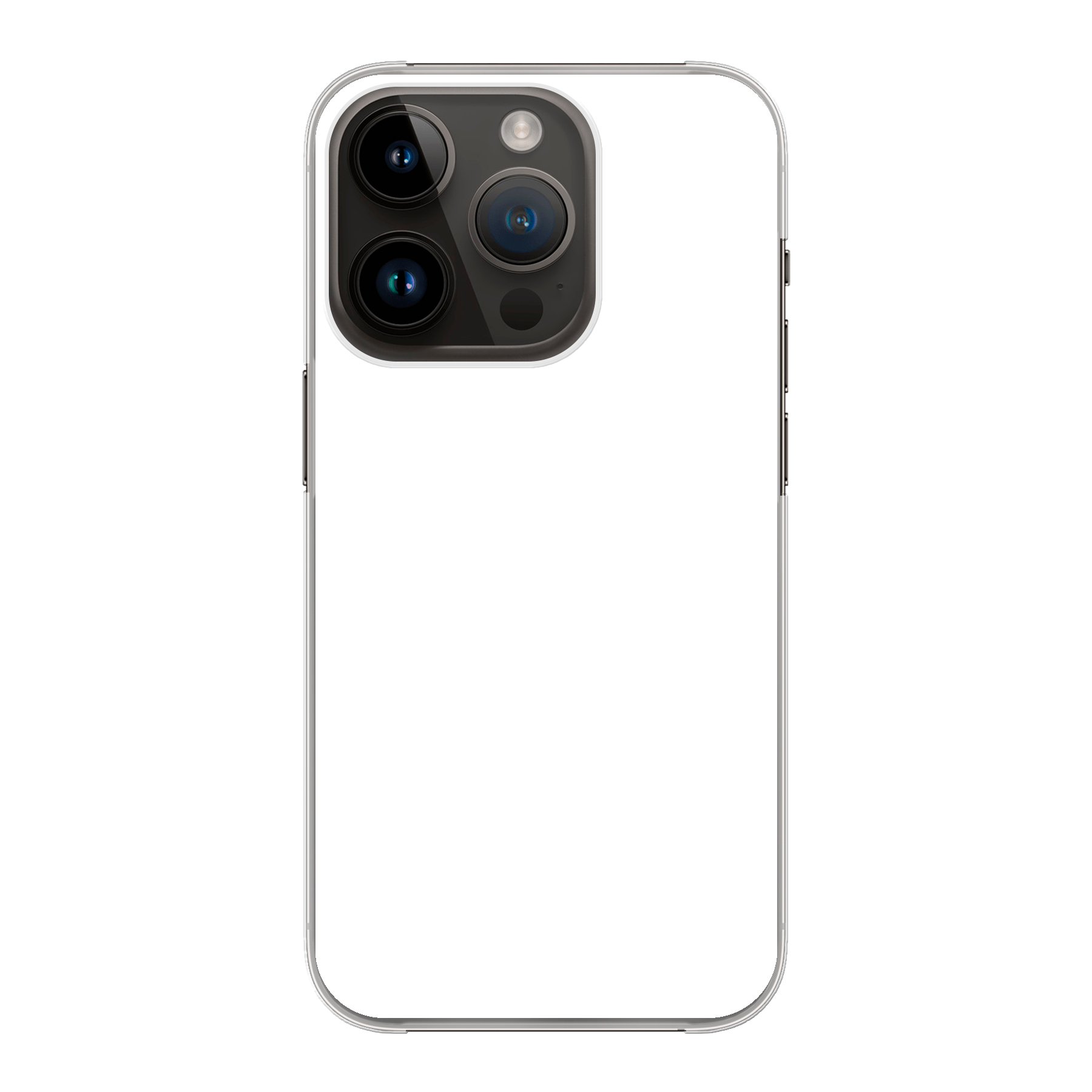 Apple iPhone 14 Pro Hard case (back printed, transparent)