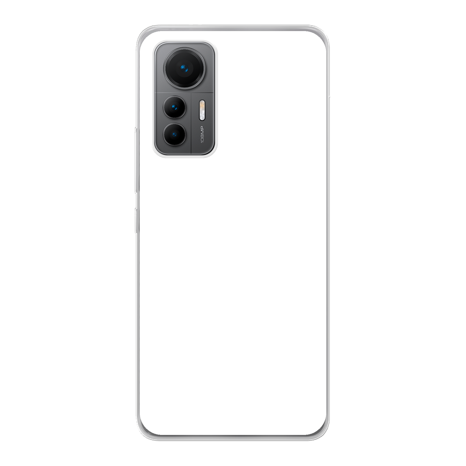 Xiaomi 12 Lite Soft case (back printed, transparent)