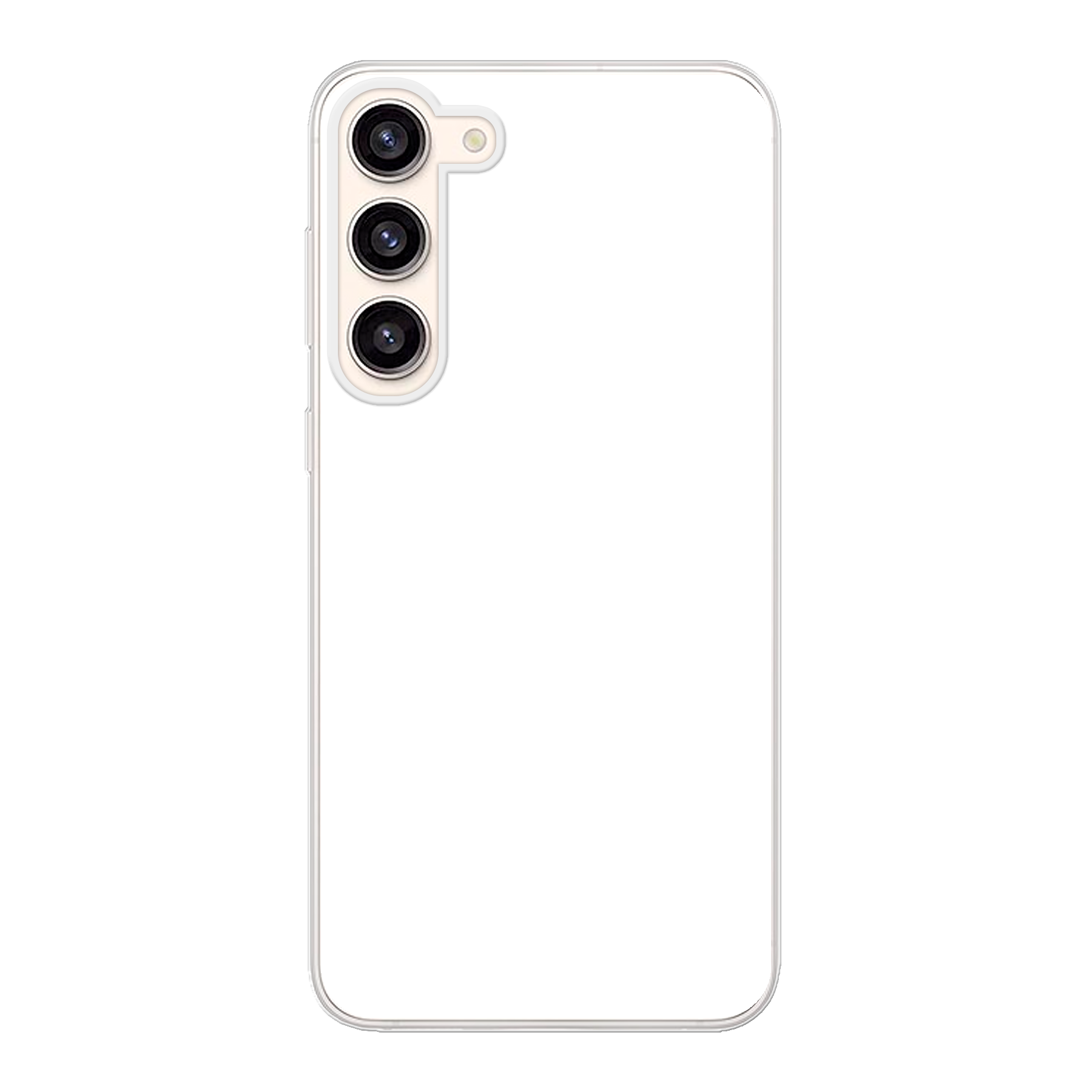 Samsung Galaxy S23 Plus Soft case (back printed, transparent)