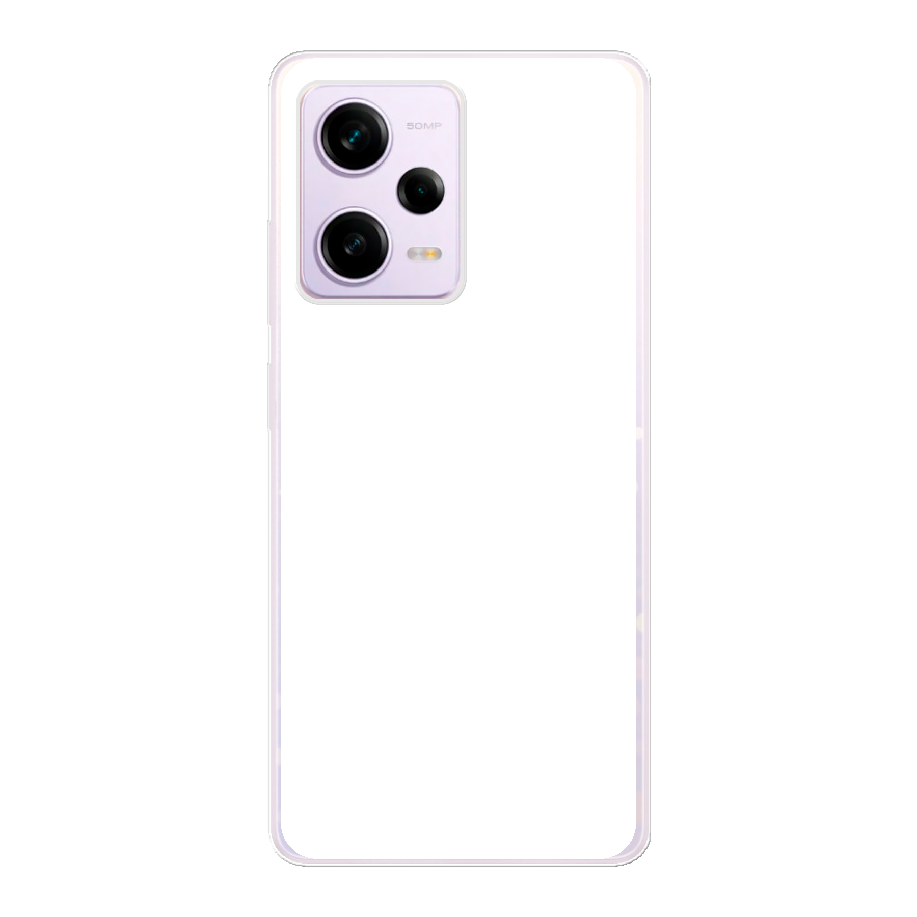 Xiaomi Redmi Note 12 soft case (back printed, transparent)
