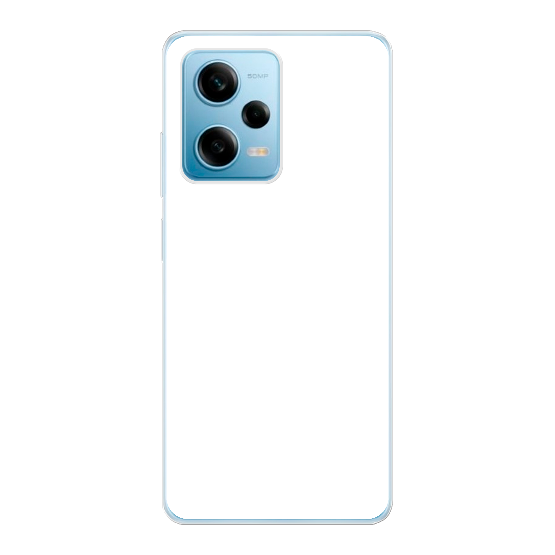 Xiaomi Redmi Note 12 Pro soft case (back printed, transparent)