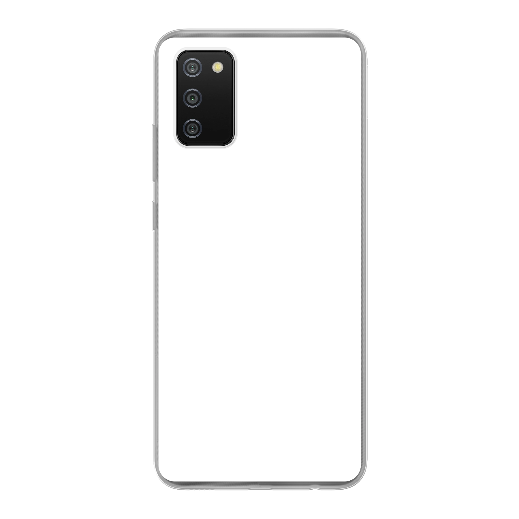 Samsung Galaxy A02s Soft case (back printed, transparent)