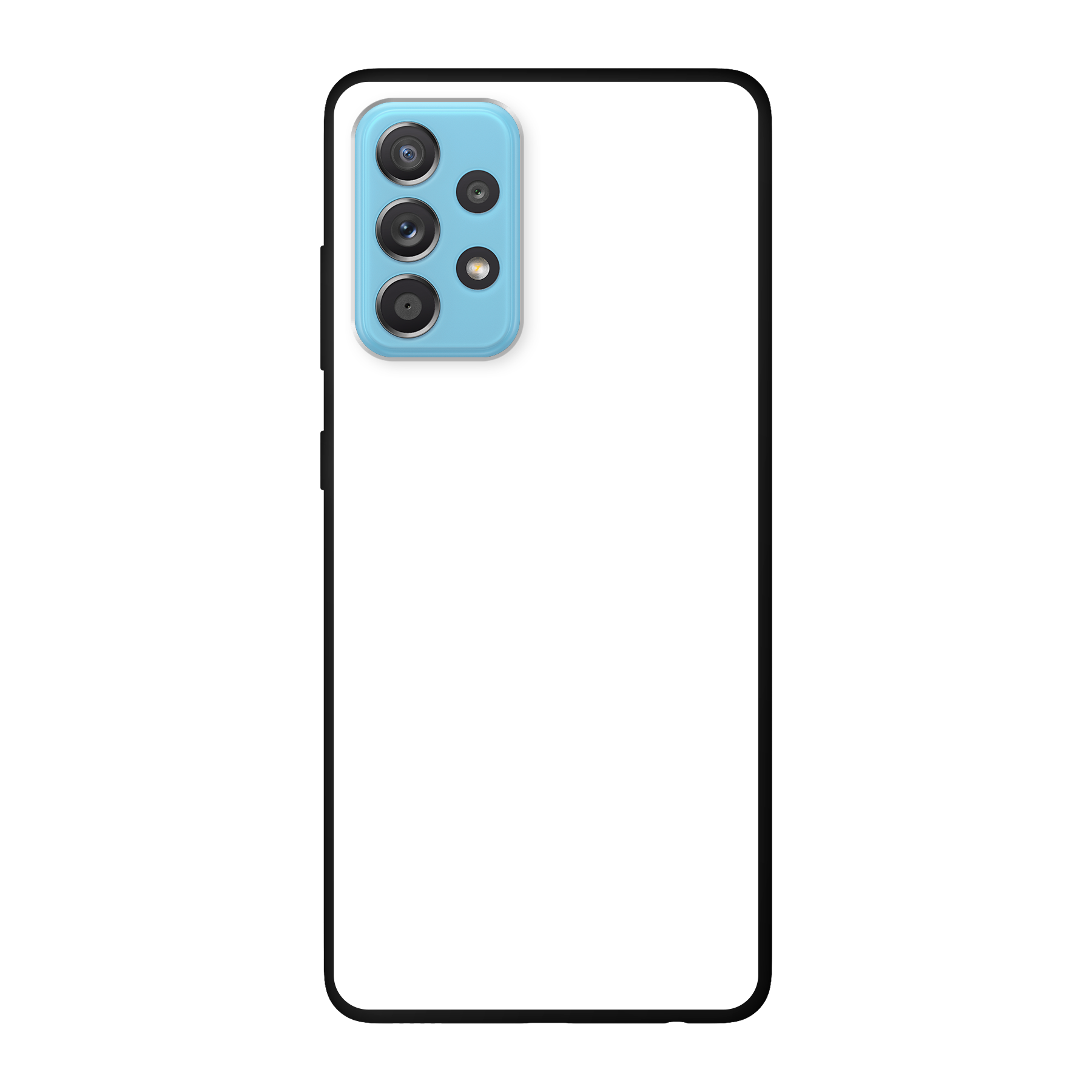 Samsung Galaxy A52 / Galaxy A52 5G / Galaxy A52s 5G Soft case (back printed, black)