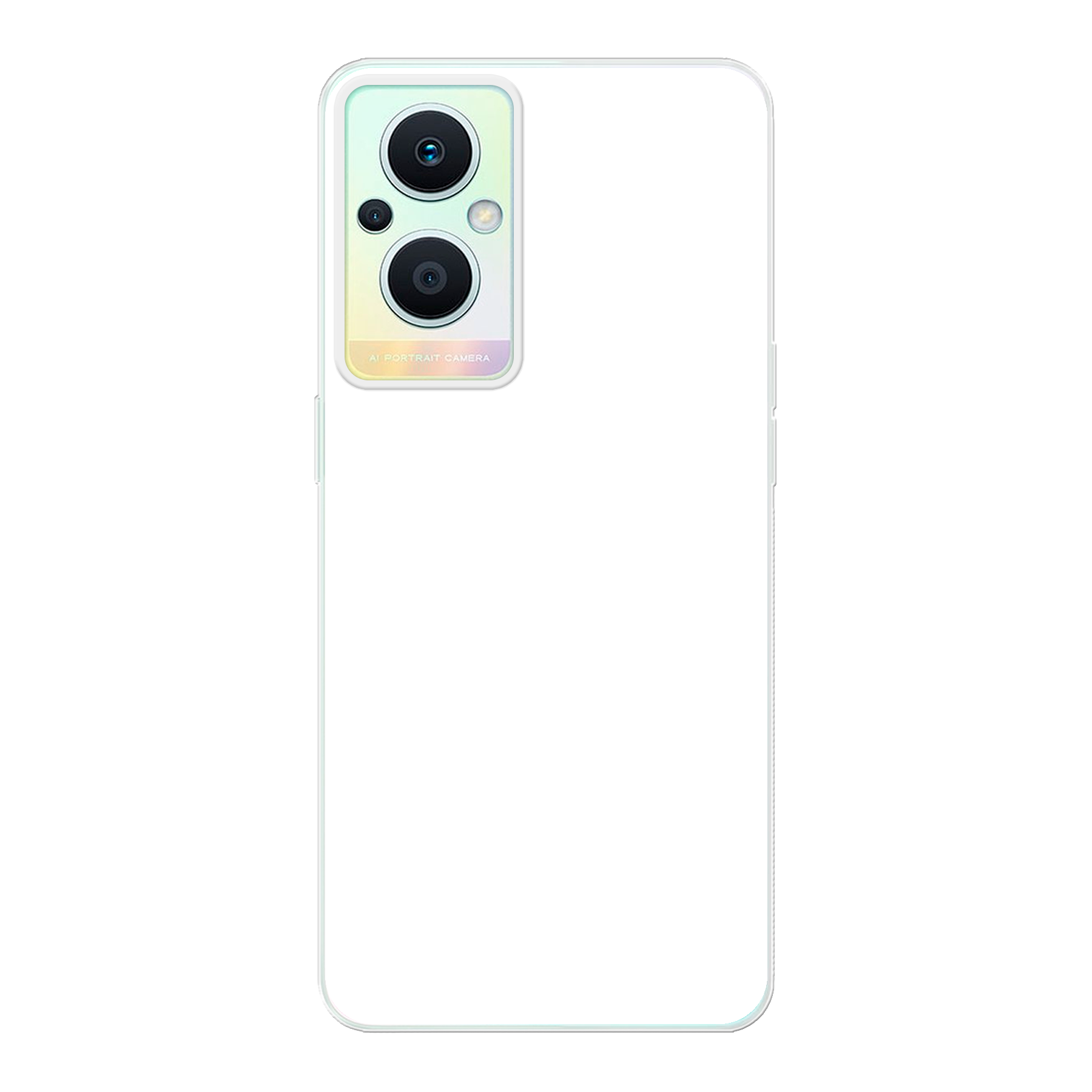 Oppo Reno8 Lite Soft case (back printed, transparent)