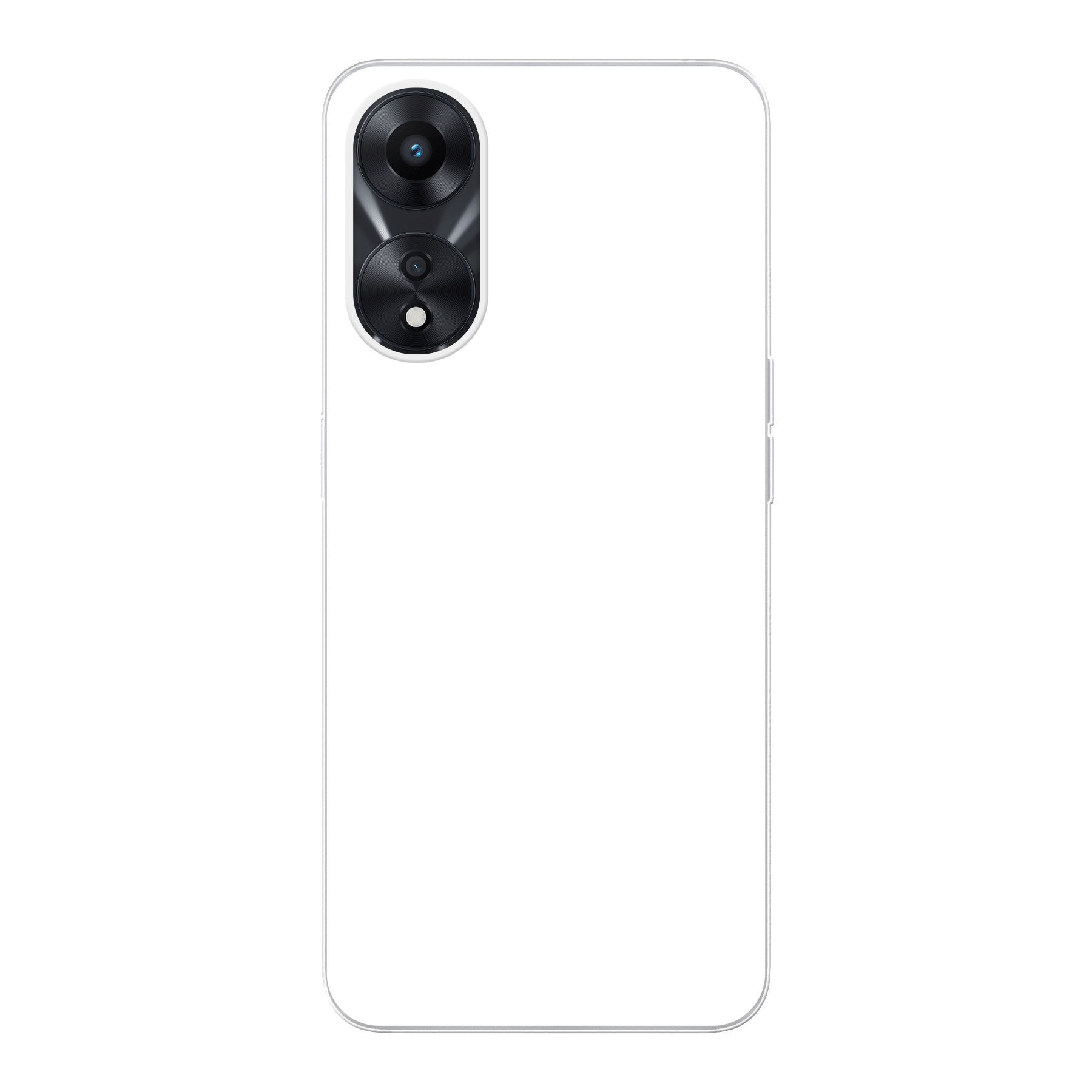 Oppo A78 (5G) / Oppo A58x Soft case (back printed, transparent)