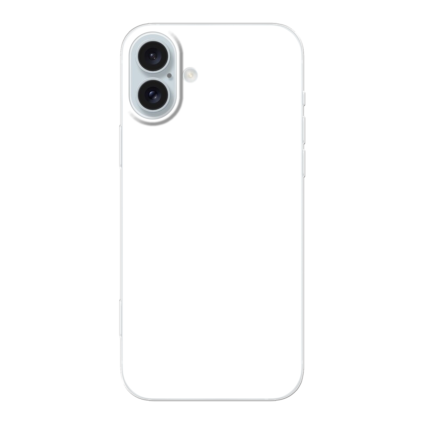 Apple iPhone 16 Plus Soft case (back printed, transparent)