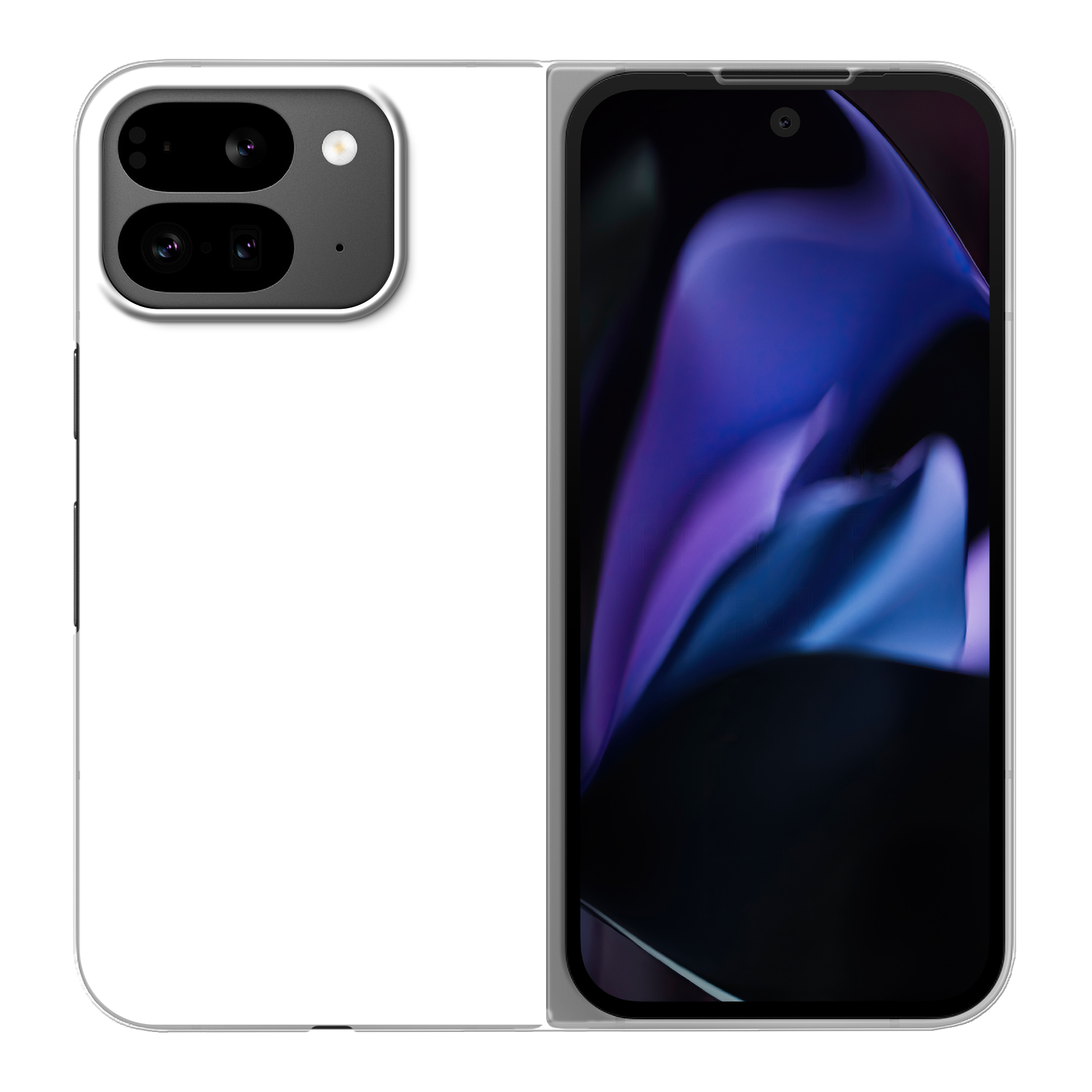 Google Pixel 9 Pro Fold Hard case (back printed, transparent)