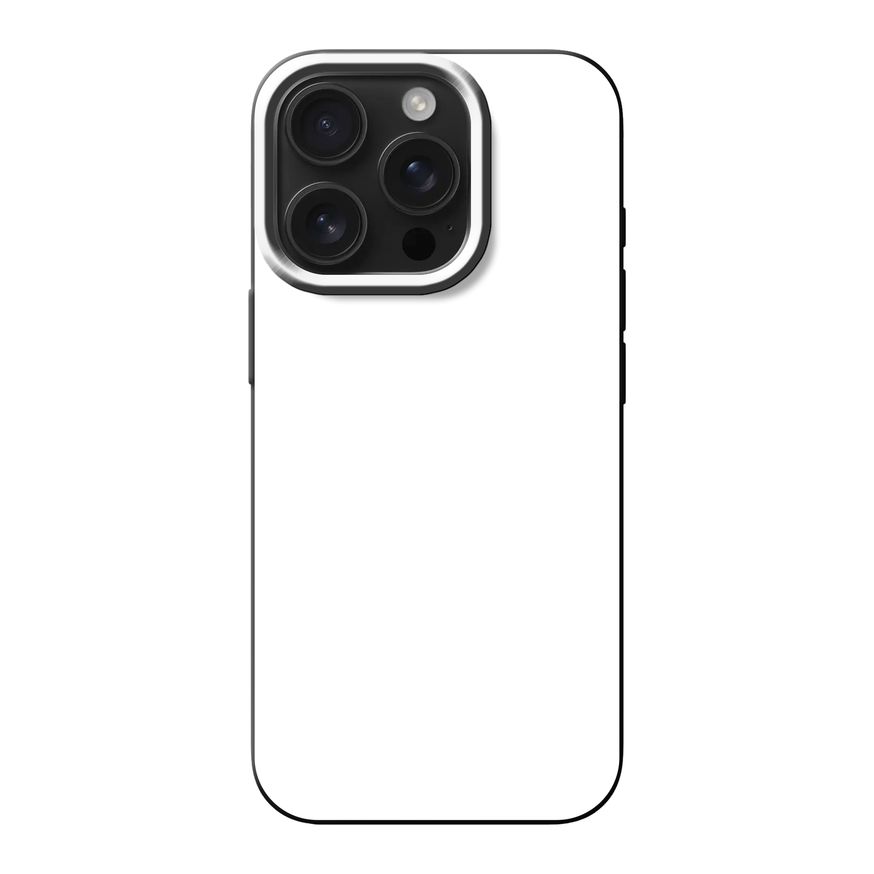 Apple iPhone 16 Pro Soft case (back printed, black)