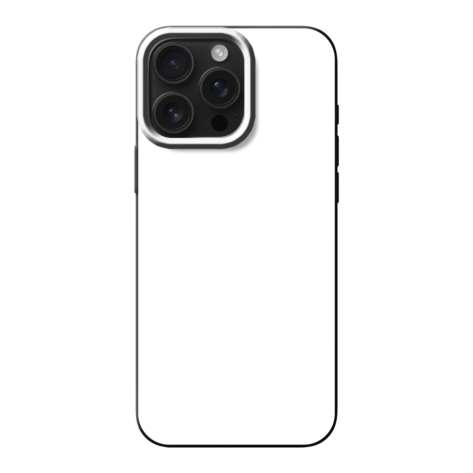 Apple iPhone 16 Pro Max Soft case (back printed, black)