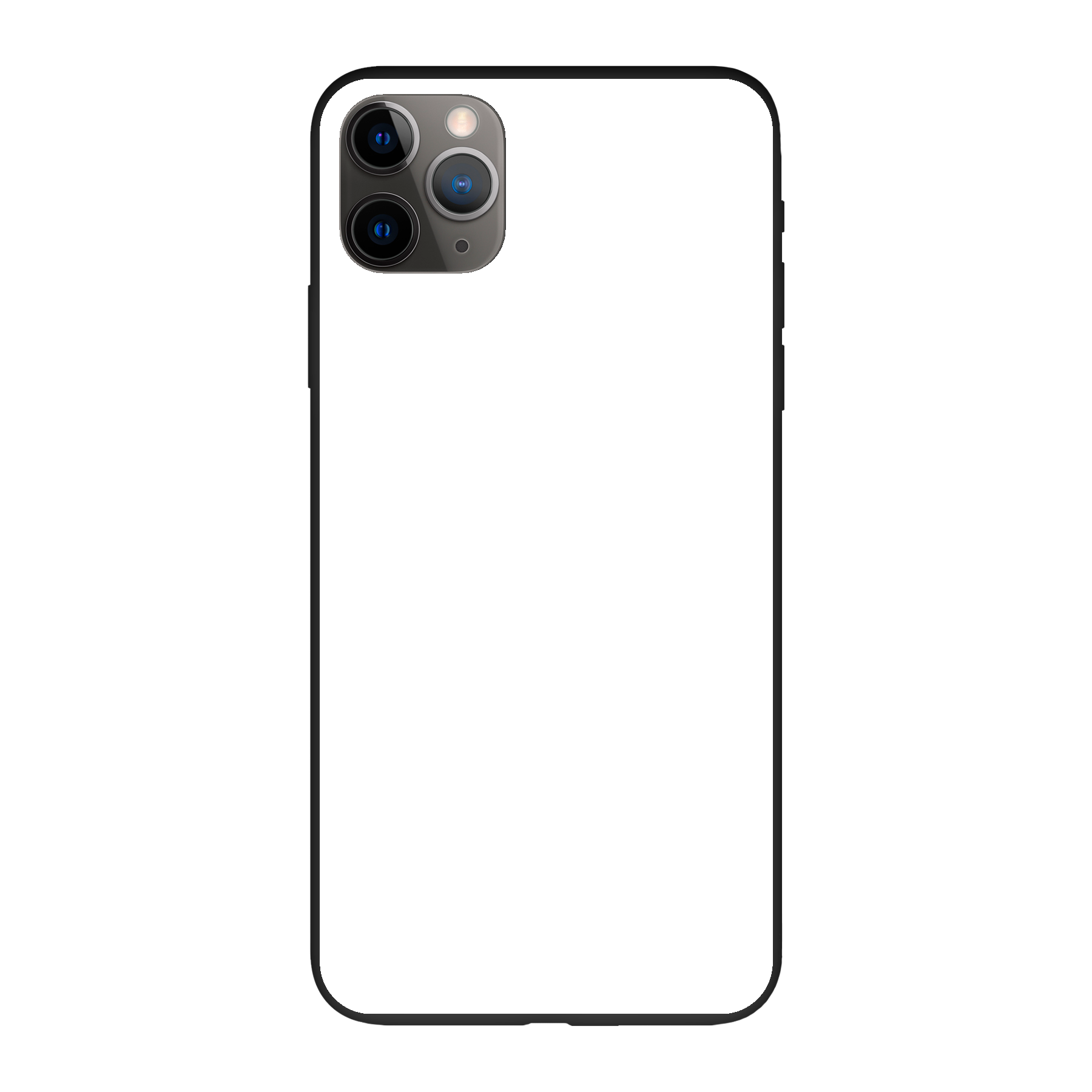 Apple iPhone 11 Pro Max Biodegradable case (back printed, black)